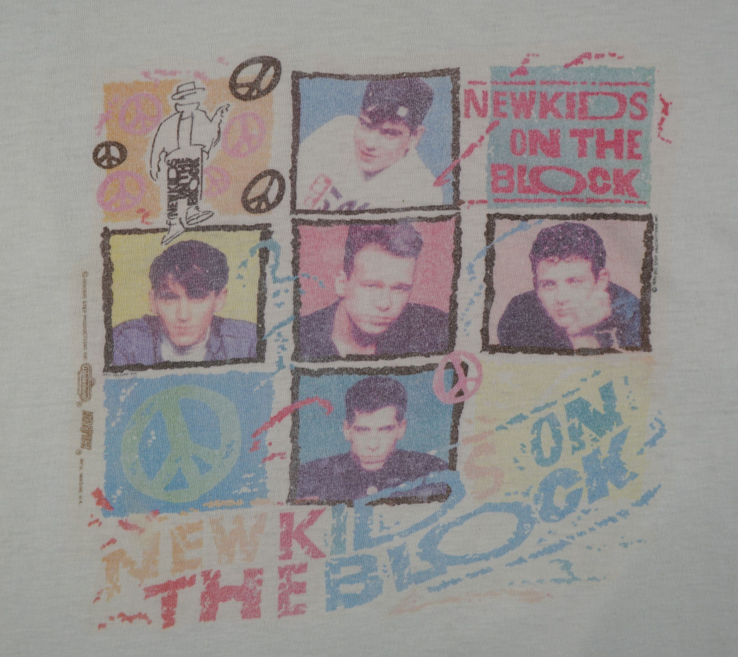 Band Tees × Vintage Vintage New Kids On The Block T Shirt Size US M / EU 48-50 / 2 - 2 Thumbnail