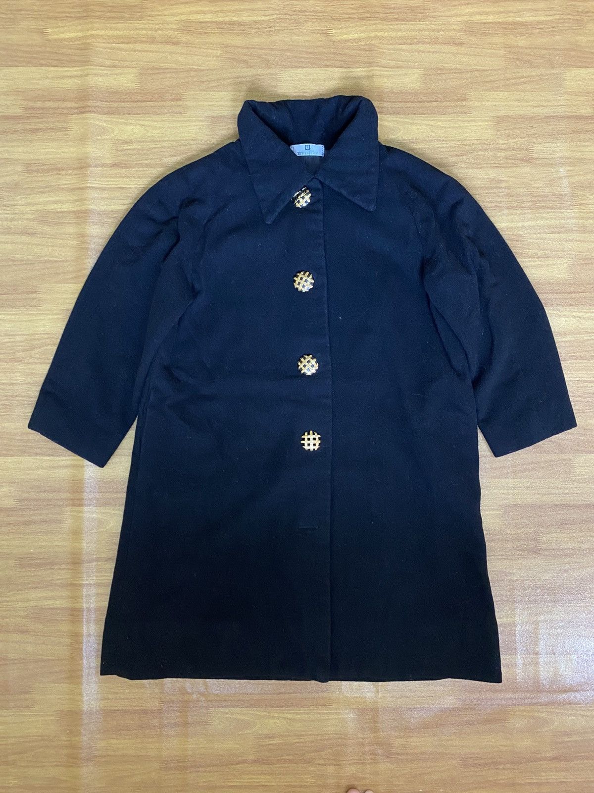 Givenchy Vintage Givenchy Accessories black coat jacket Size M / US 6-8 / IT 42-44 - 1 Thumbnail