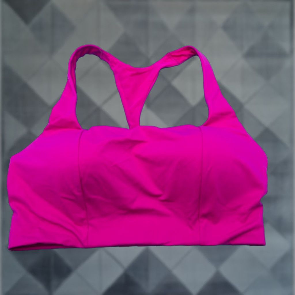 Victorias Secret Victoria's Secret 36Dd Sports Bra Wireless Medium Impact Activewear Pink Racerback Womens