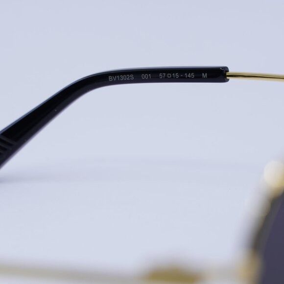 Bottega Veneta 🕶️ New Bottega Veneta BV1302S 001 Sunglasses - Gold Frame Size ONE SIZE - 9 Thumbnail