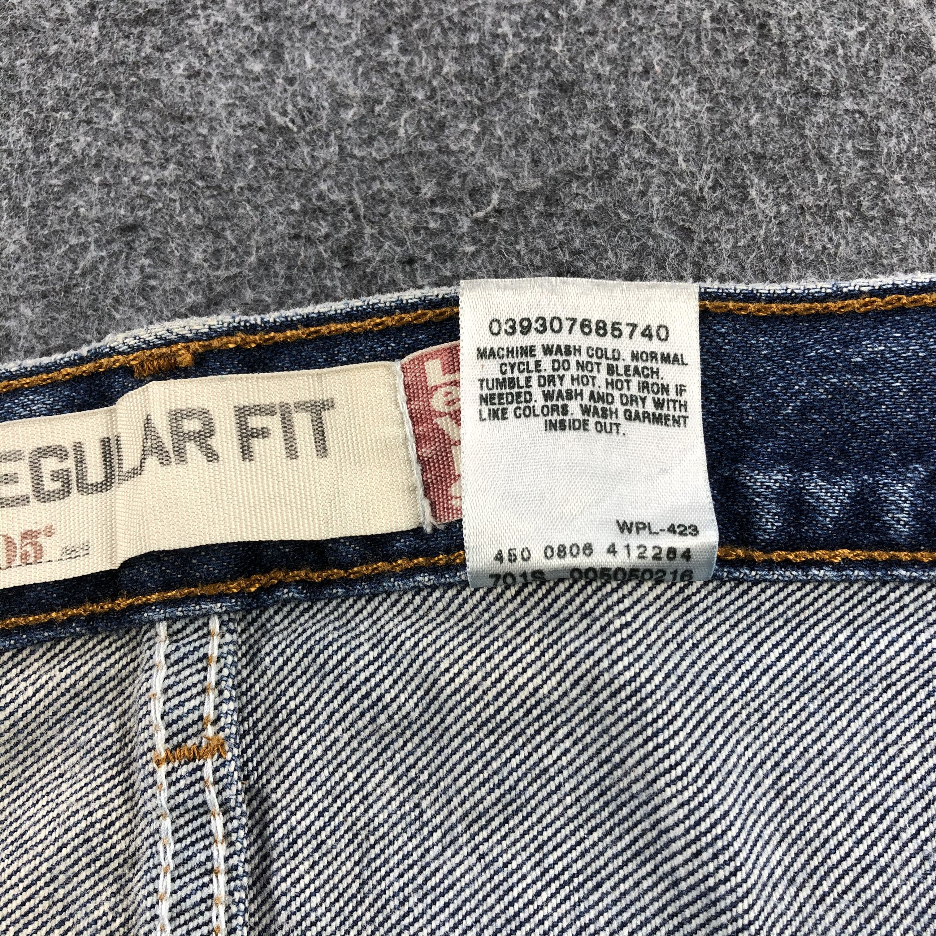 Levi's Vintage Levis Jeans Lot 505 Faded Blue Denim-J967 Size US 39 - 11 Thumbnail