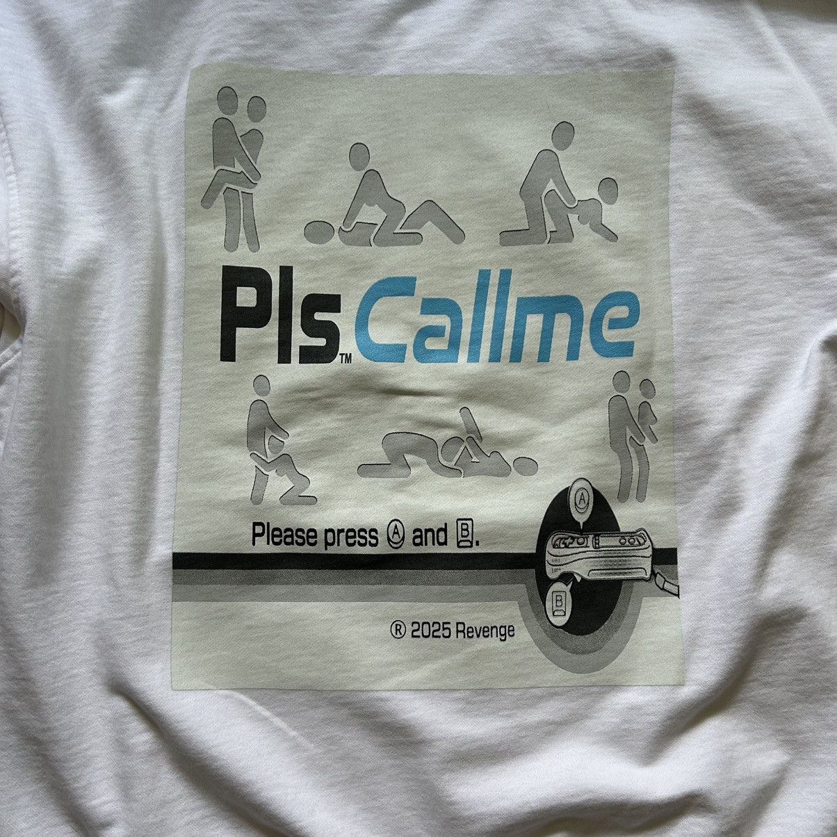 Revenge i Miss you Pls Callme please call me Nintendo Wii zip hoodie Size US L / EU 52-54 / 3 - 11 Thumbnail