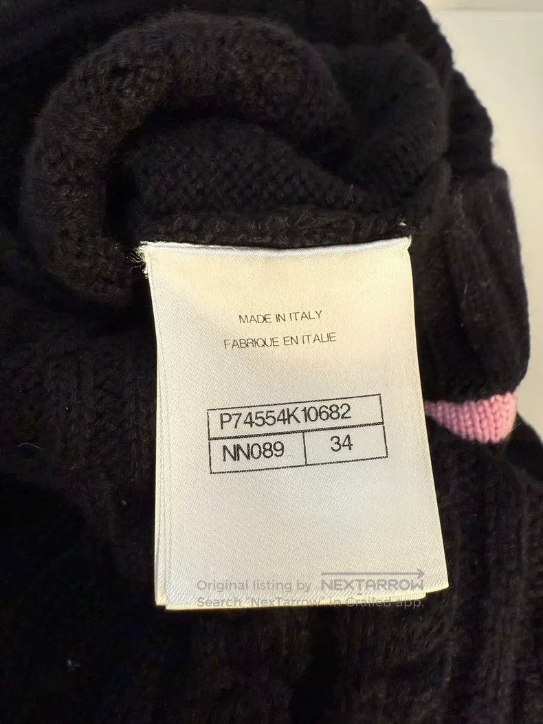 Chanel Chanel College-style cashmere dress Size XXS / US 00 / IT 34 - 6 Thumbnail