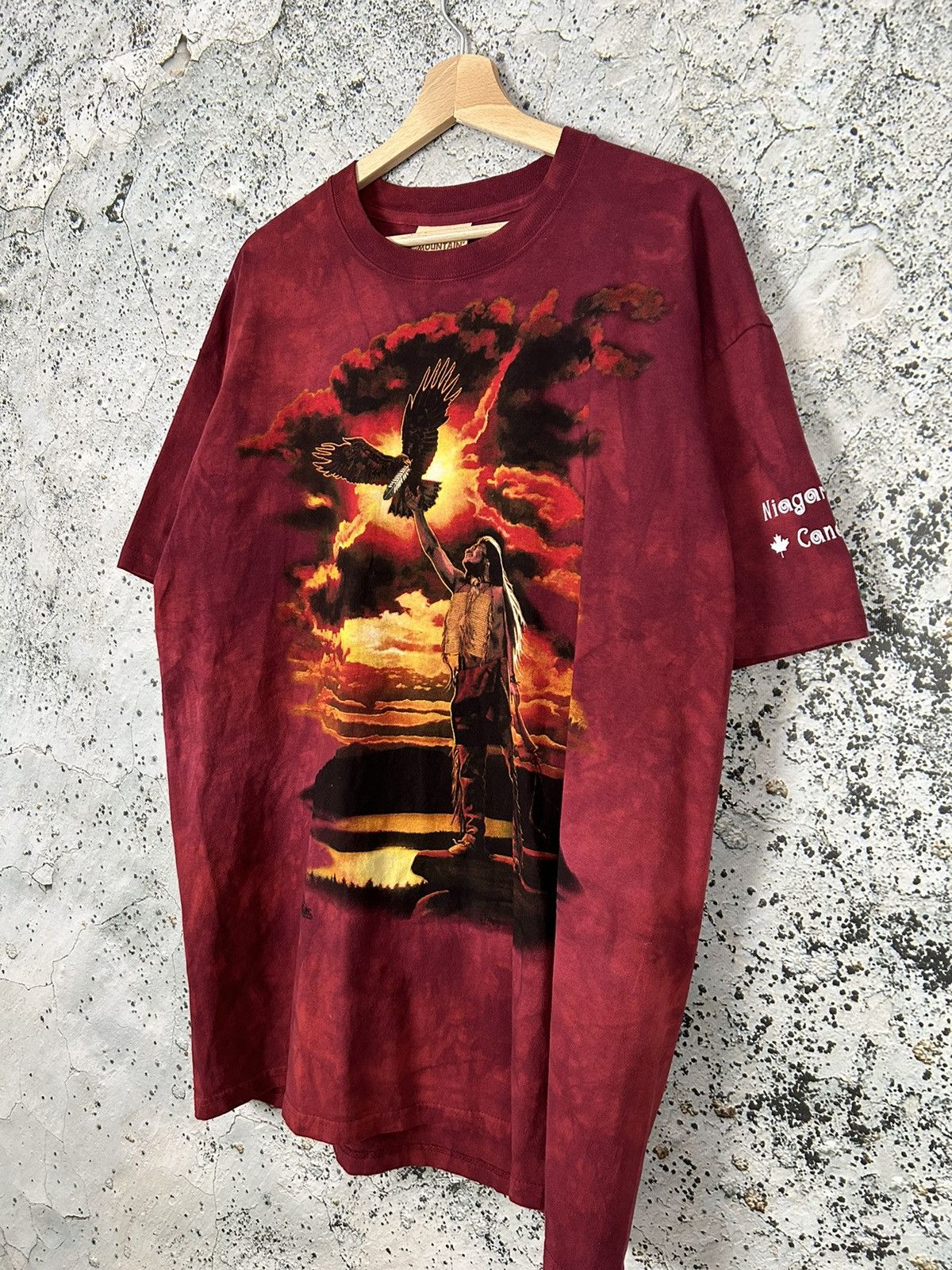 The Mountain Vintage The Mountain 90s USA Indian Graphic Tee Hype Size US L / EU 52-54 / 3 - 2 Thumbnail