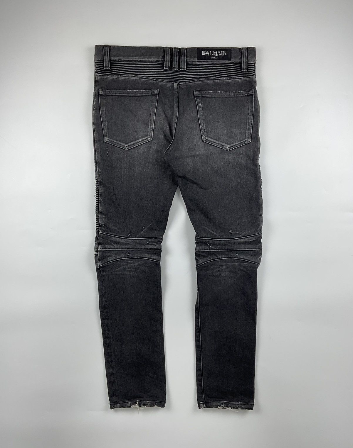 Balmain Balmain S/S'14 Biker Pants Size US 28 / EU 44 - 2 Thumbnail