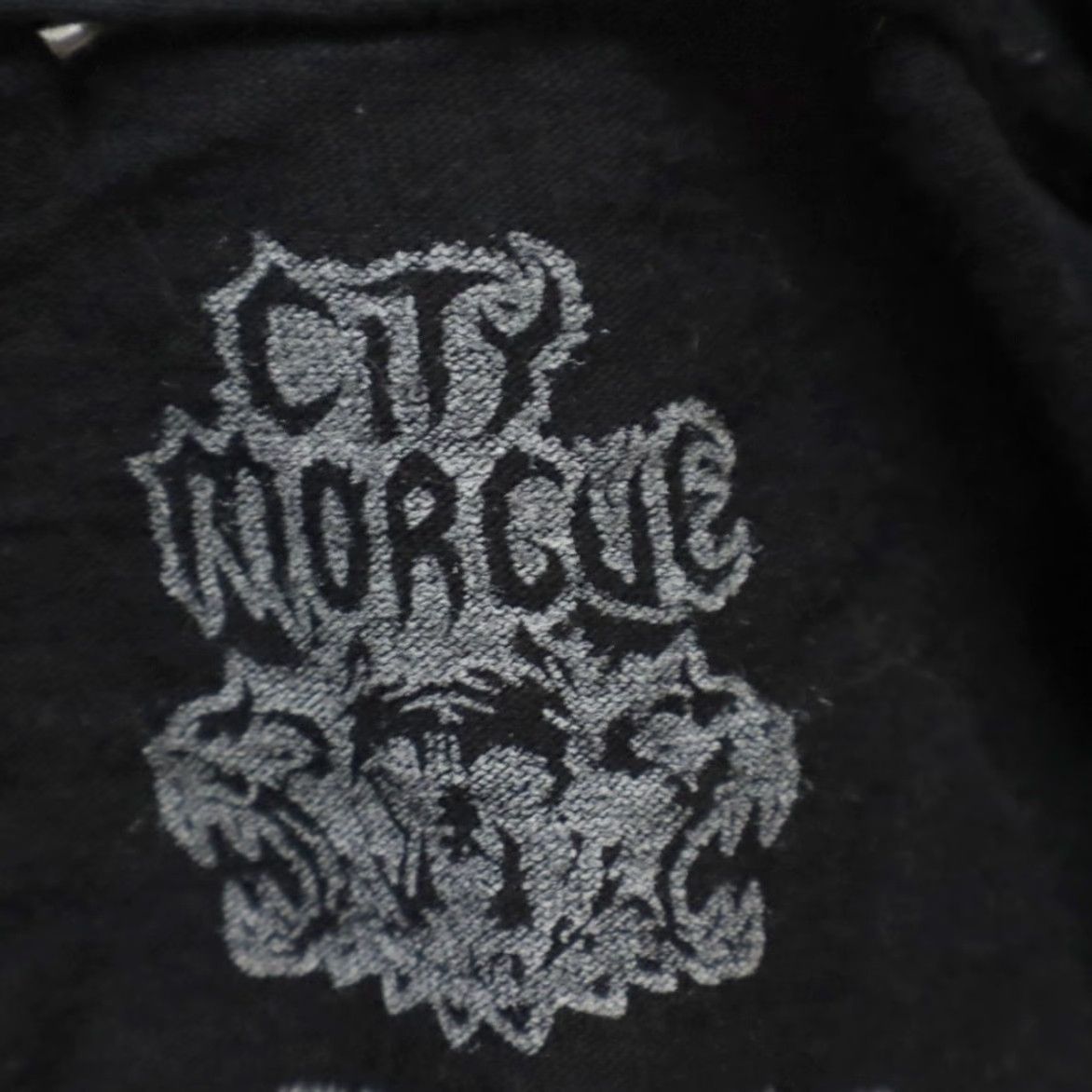 Vintage City Morgue Shirt My Bloddy America Black XL Mens T-Shirt Size US XL / EU 56 / 4 - 6 Thumbnail