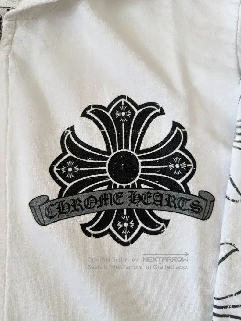 Chrome Hearts Chrome Hearts Size M Broken horseshoe scroll hooded sweater Size US M / EU 48-50 / 2 - 2 Thumbnail