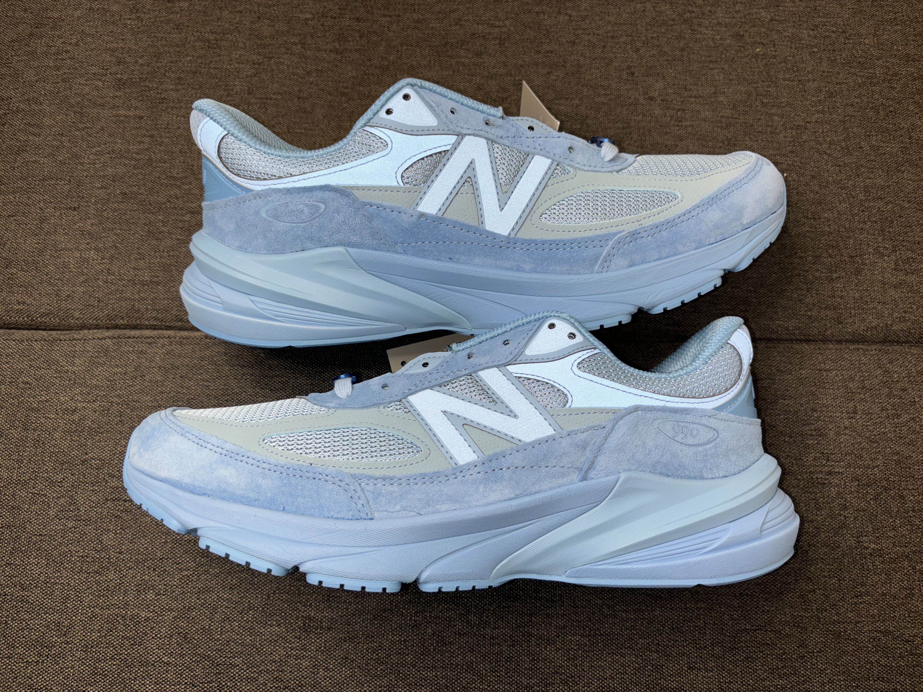 Joe Freshgoods × New Balance New Balance 990v6 MiUSA Joe Freshgoods Prom Blue 12 U990JG6 Size US 12 / EU 45 - 9 Thumbnail
