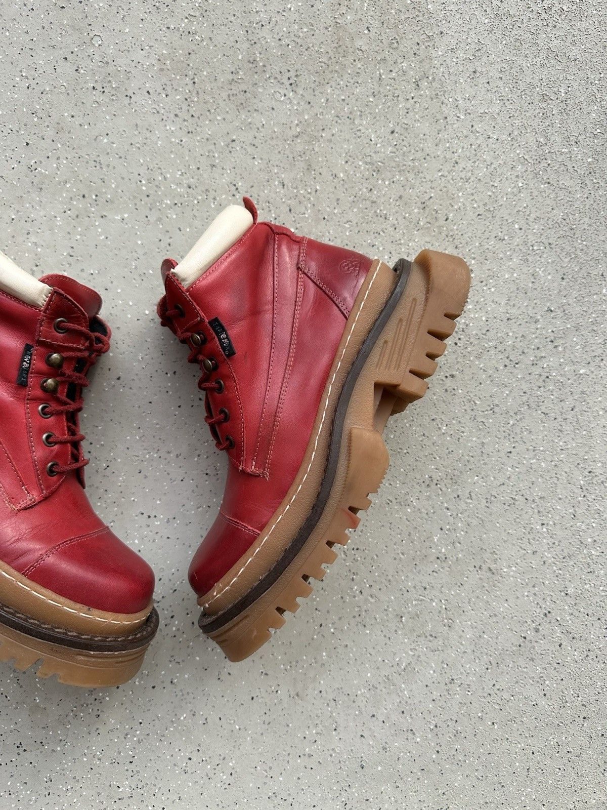 Vintage DDP Vintage Kowalski platform boots festival Chunky y2k Size US 8 / IT 38 - 6 Thumbnail