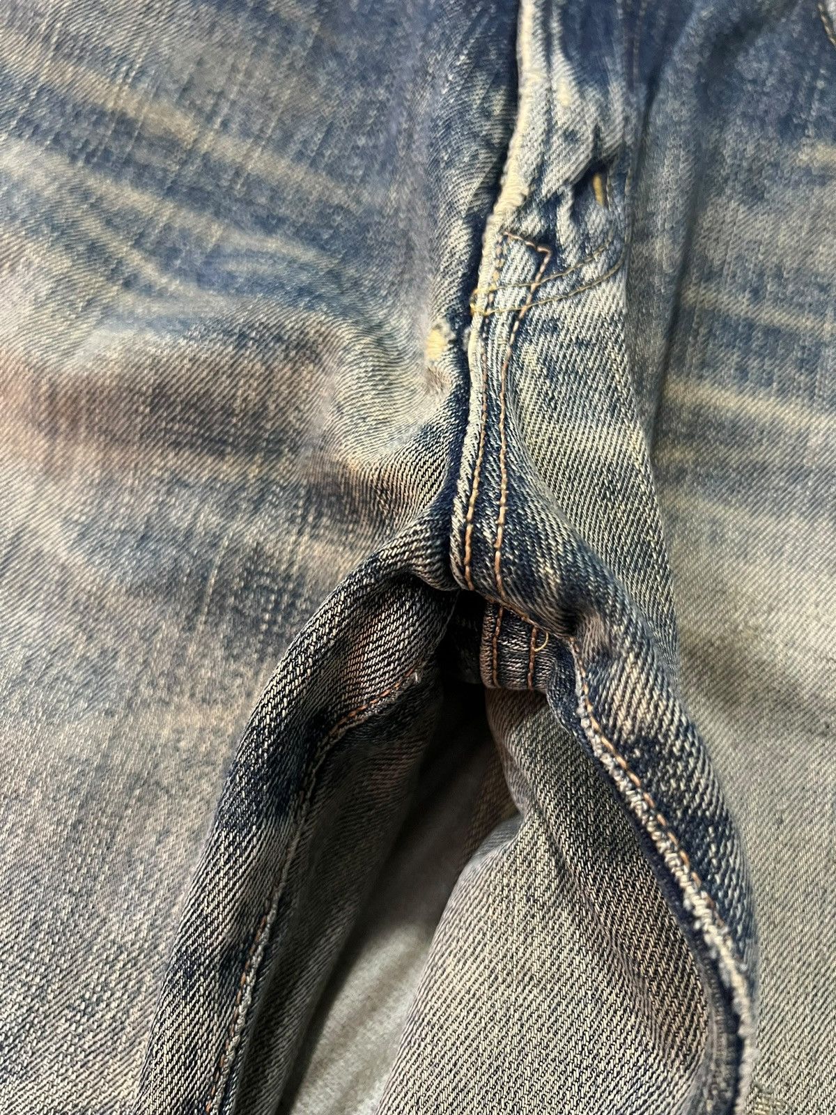Edwin Vintage Edwin 505x Selvedge Distressed Rusty If six was nine Size US 28 / EU 44 - 9 Thumbnail