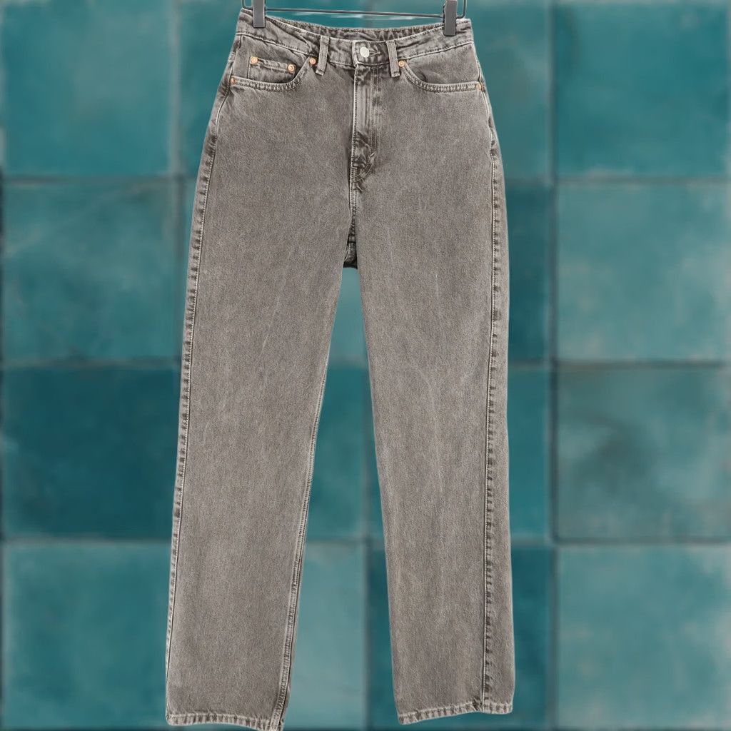 Weekday Weekday Jeans Women 27x32 Gray Extra High Straight Rise 5 Pocket Size 27" / US 4 / IT 40 - 1 Thumbnail