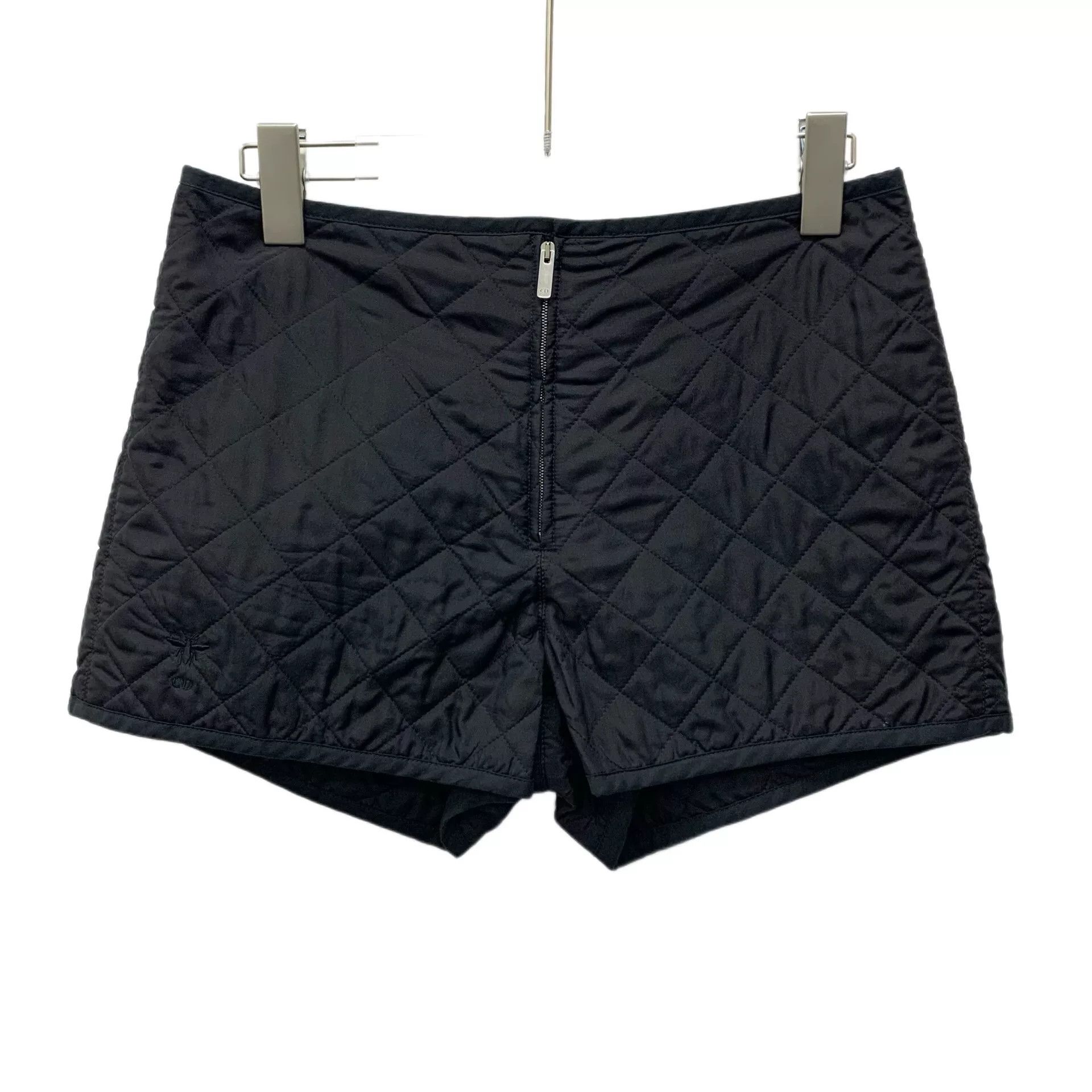 Dior Dior Quilted Black Pants XS Women Size 24" / US 00 / IT 34 - 1 Thumbnail
