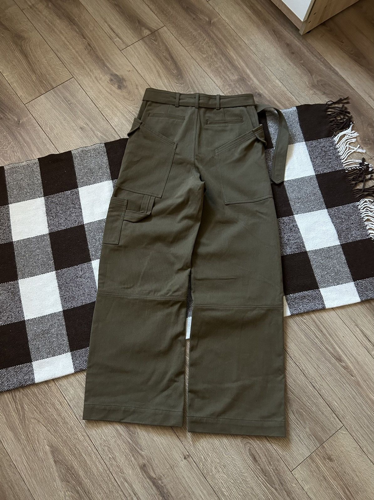 Japanese Brand × Zara Zara SPRLS Japanese cargo pants luxury edition Size 28" / US 6 / IT 42 - 2 Thumbnail