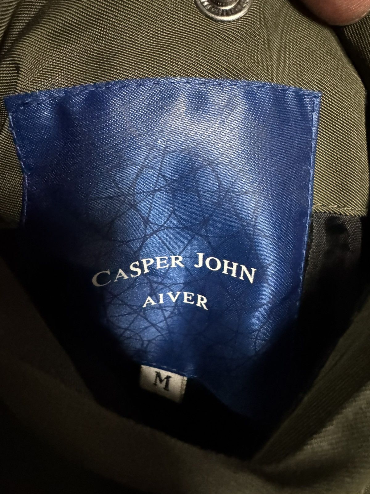 Vintage RAF SIMONS STYLE REVERSIBLE BOMBERS JACKET BY CASPER JOHN Size US M / EU 48-50 / 2 - 17 Thumbnail