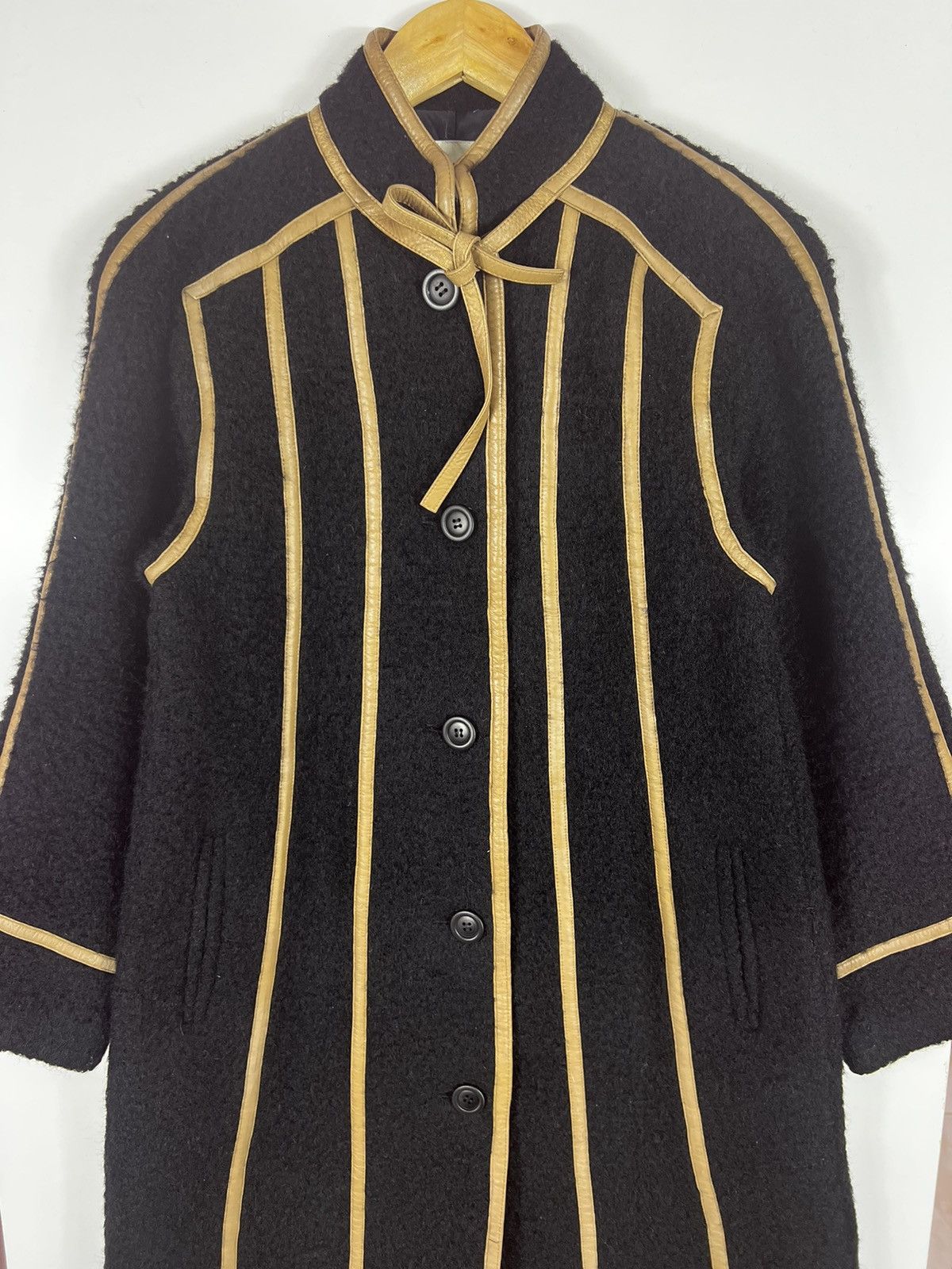 Japanese Brand 🔥PARIENNE TOKYO AN CO. Leather piping line gothic style Size S / US 4 / IT 40 - 4 Thumbnail