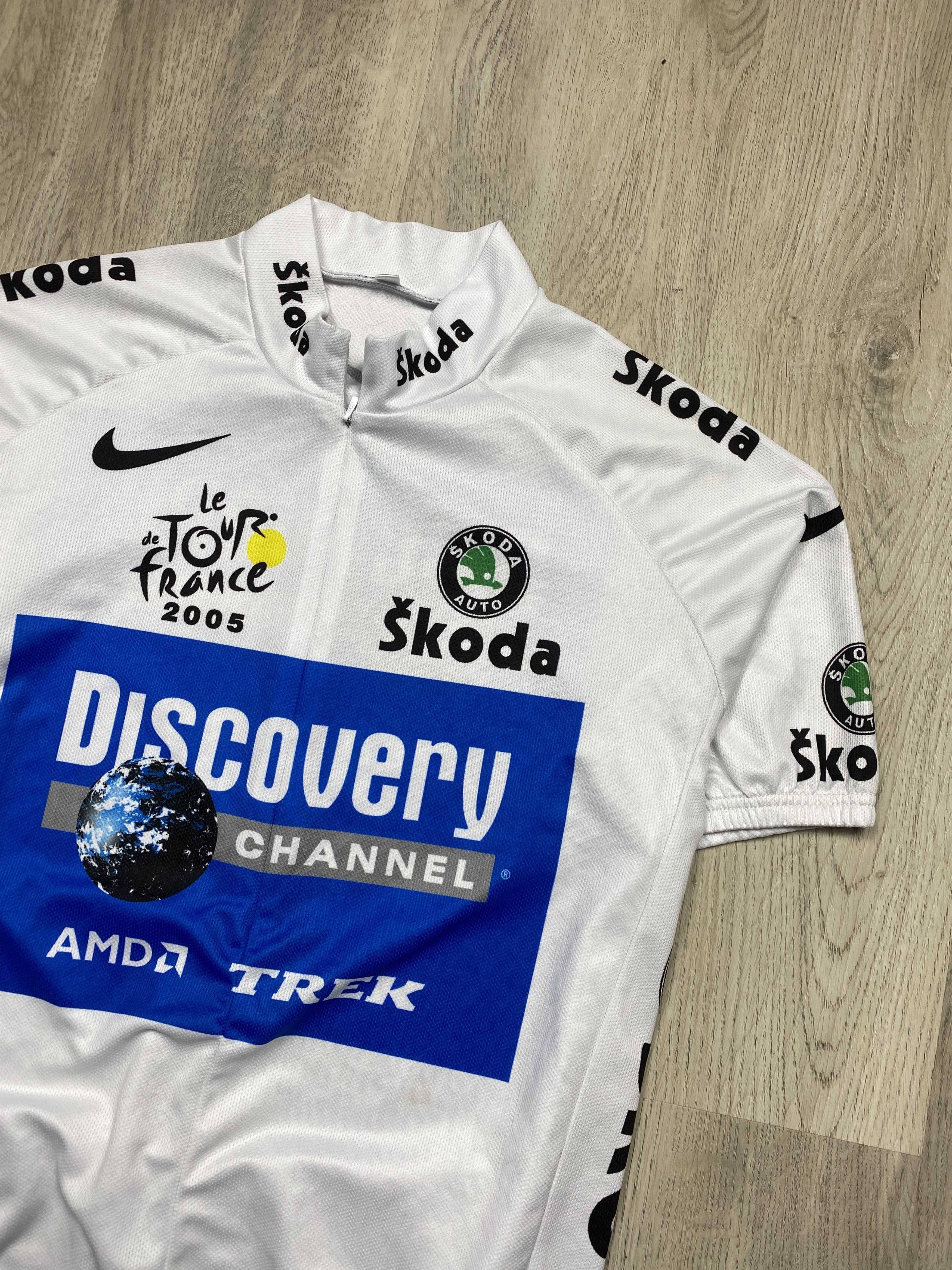 Nike × Vintage Nike Tour De France Vintage 2005 Skoda Cycling Jersey Shorts Size US L / EU 52-54 / 3 - 3 Thumbnail