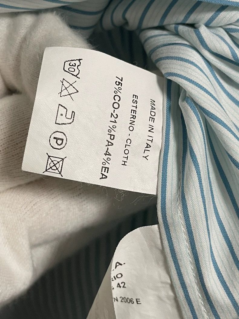 Loro Piana Loro piana Light blue striped women's shirt 2506-Nextarrow Size M / US 6-8 / IT 42-44 - 5 Thumbnail