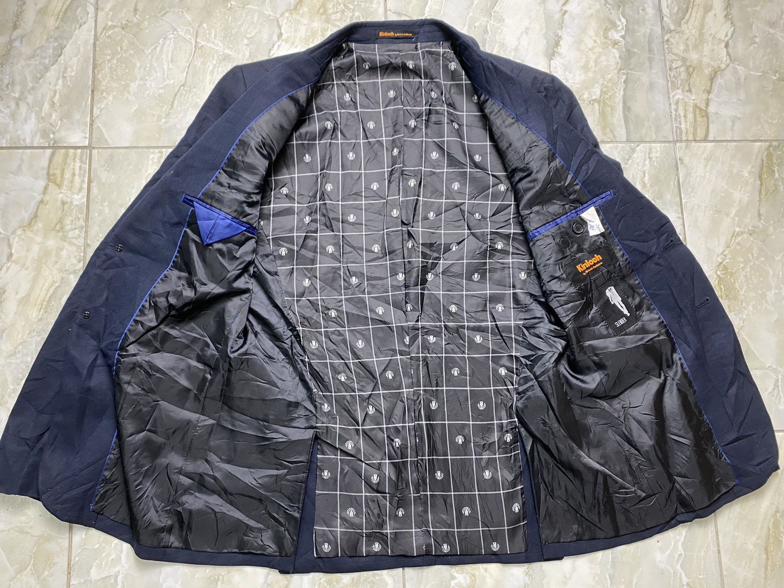 Andersons × Designer Kinloch Anderson Slender Blazer Suit Size US M / EU 48-50 / 2 - 9 Thumbnail