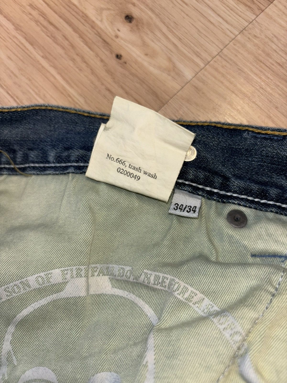 Cheap Monday × Vintage Cheap Monday #666 trash wear Rare Size US 34 / EU 50 - 6 Thumbnail