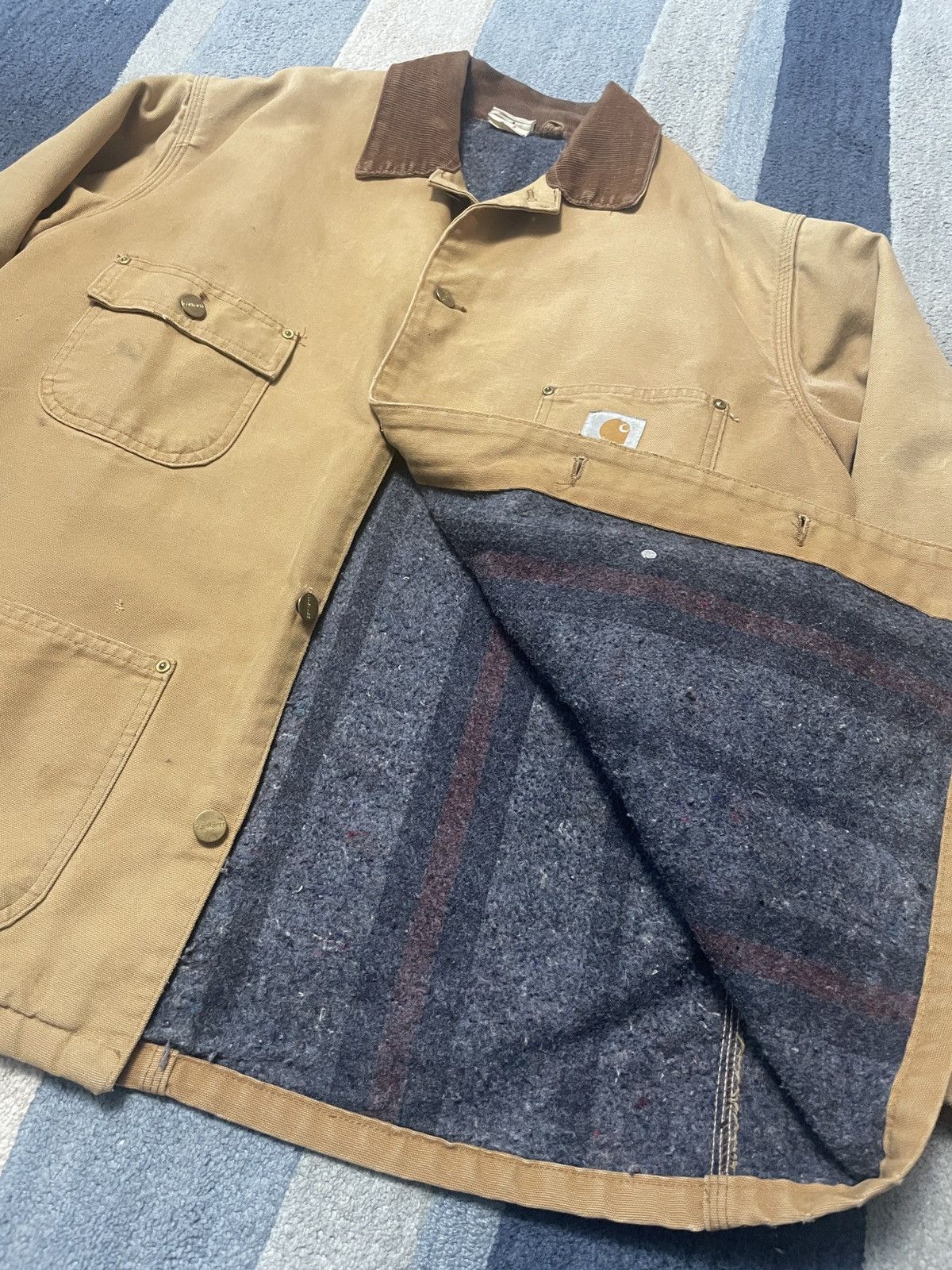 Carhartt Carhartt Vintage Chore Coat Size US XL / EU 56 / 4 - 2 Thumbnail