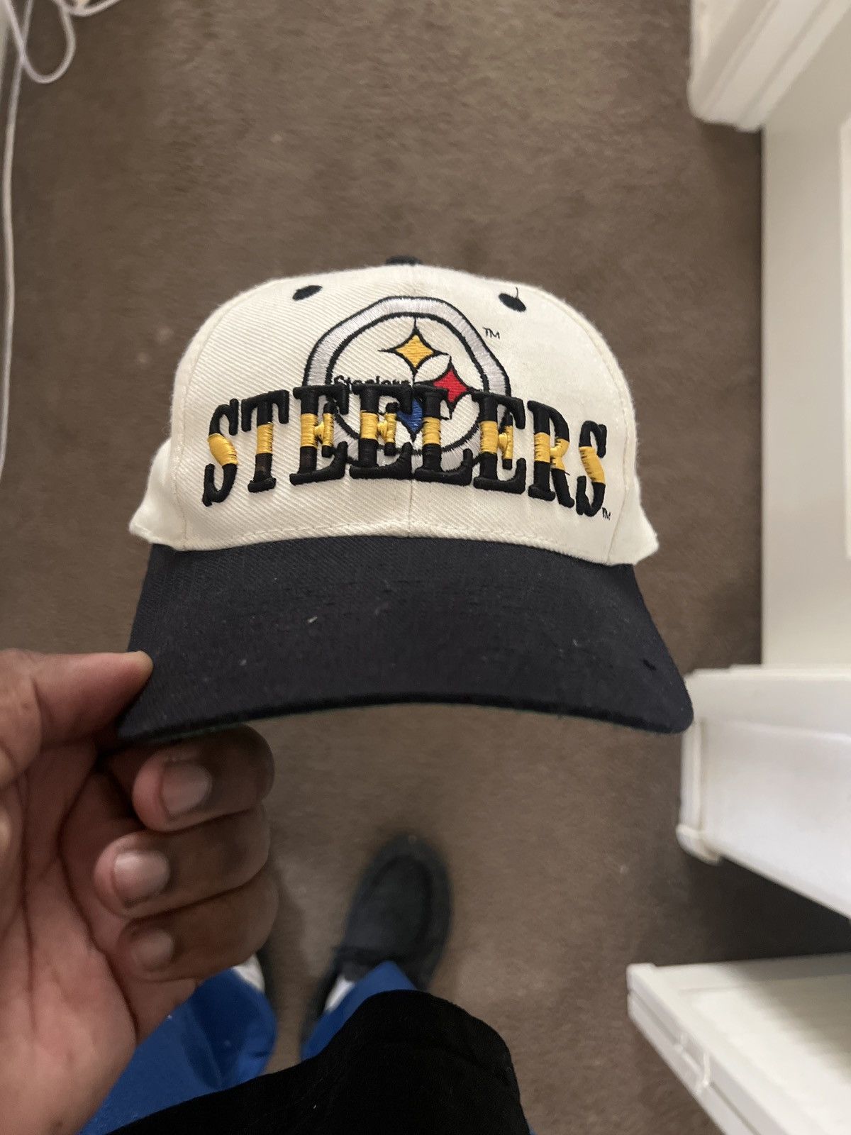 Vintage Vintage Steelers strap back Size ONE SIZE - 1 Thumbnail
