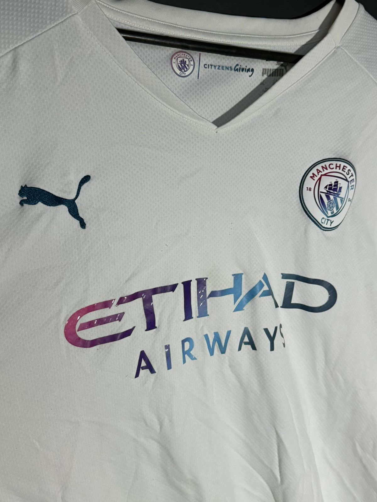 Puma 3XL Manchester City 21/22 Away Zinchenko Football Jersey Size US XXL / EU 58 / 5 - 4 Thumbnail
