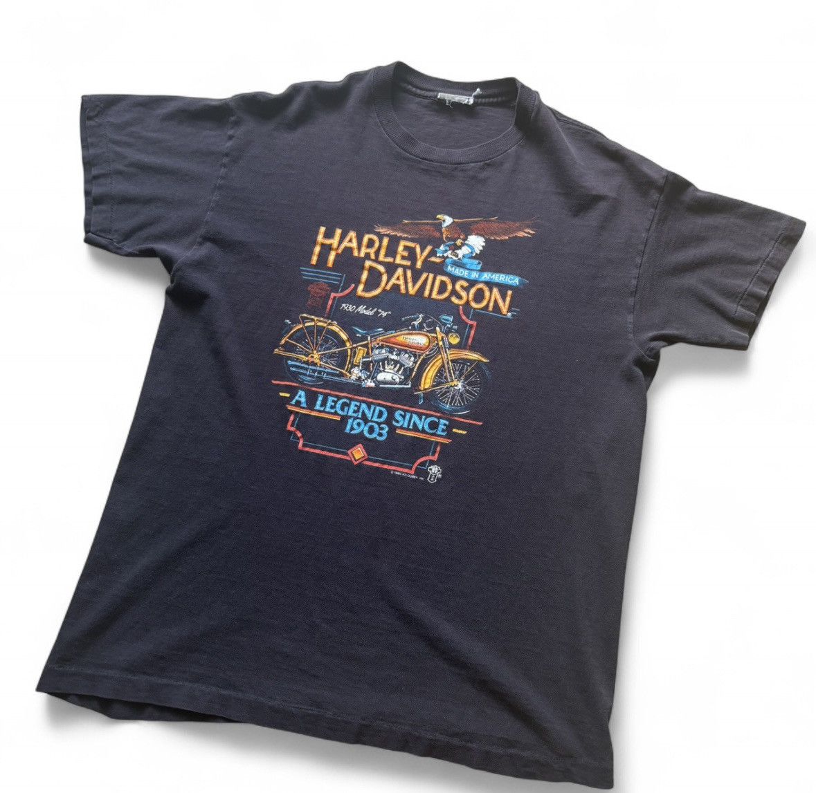 Harley Davidson 1985 Harley davidson tee Size US M / EU 48-50 / 2 - 2 Thumbnail