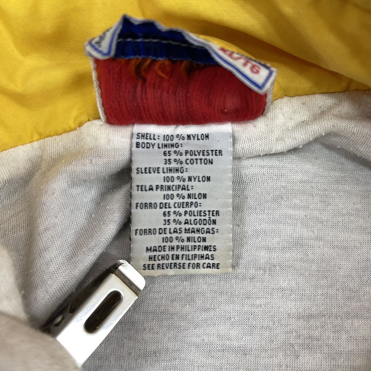 Apex 90s Vintage ST. LOUIS BLUE by APEX Bomber Jacket #1870/08 Size US XL / EU 56 / 4 - 17 Thumbnail