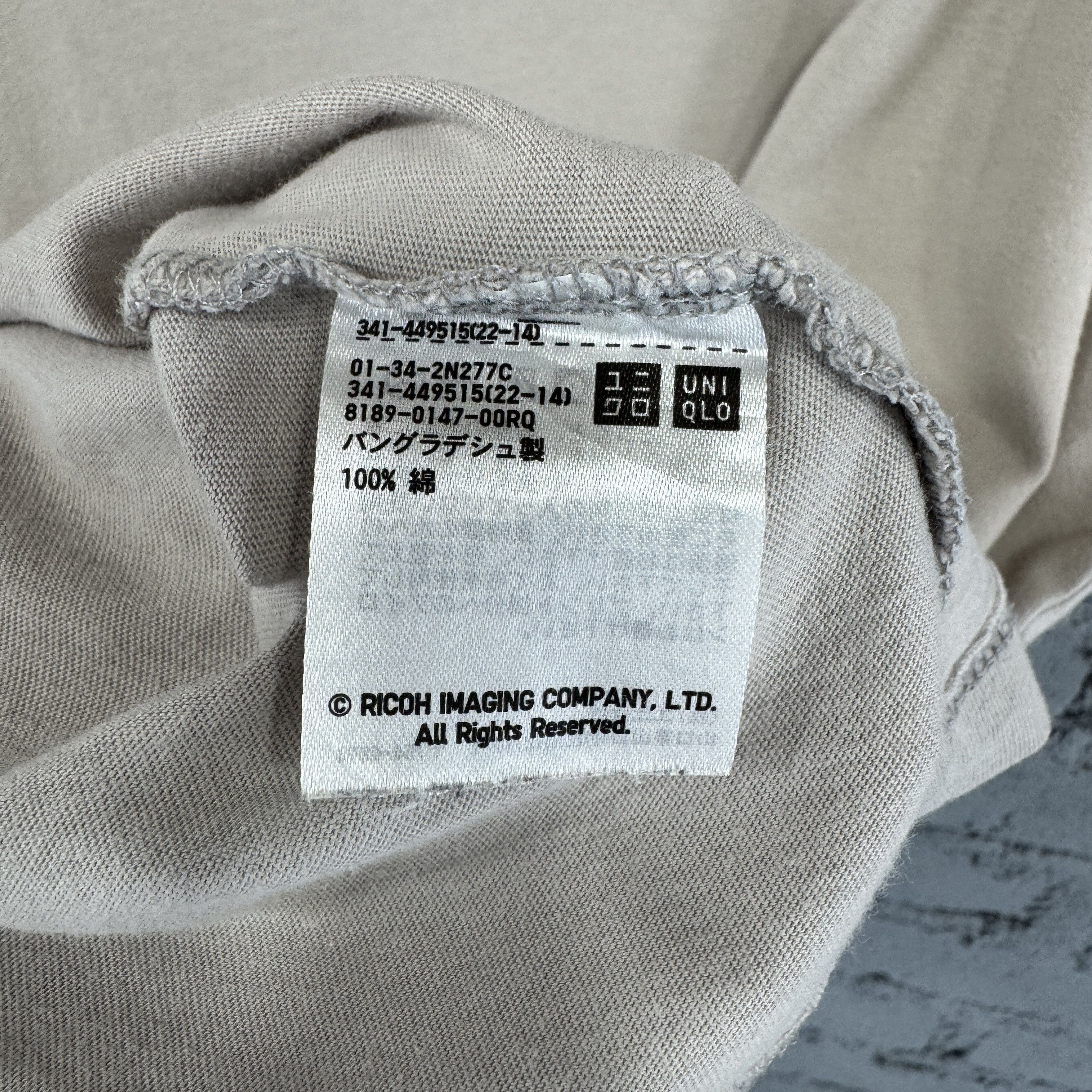 Uniqlo Uniqlo UT Pentax K-3 Mark III Camera Sunfaded Tshirt Size US L / EU 52-54 / 3 - 7 Thumbnail