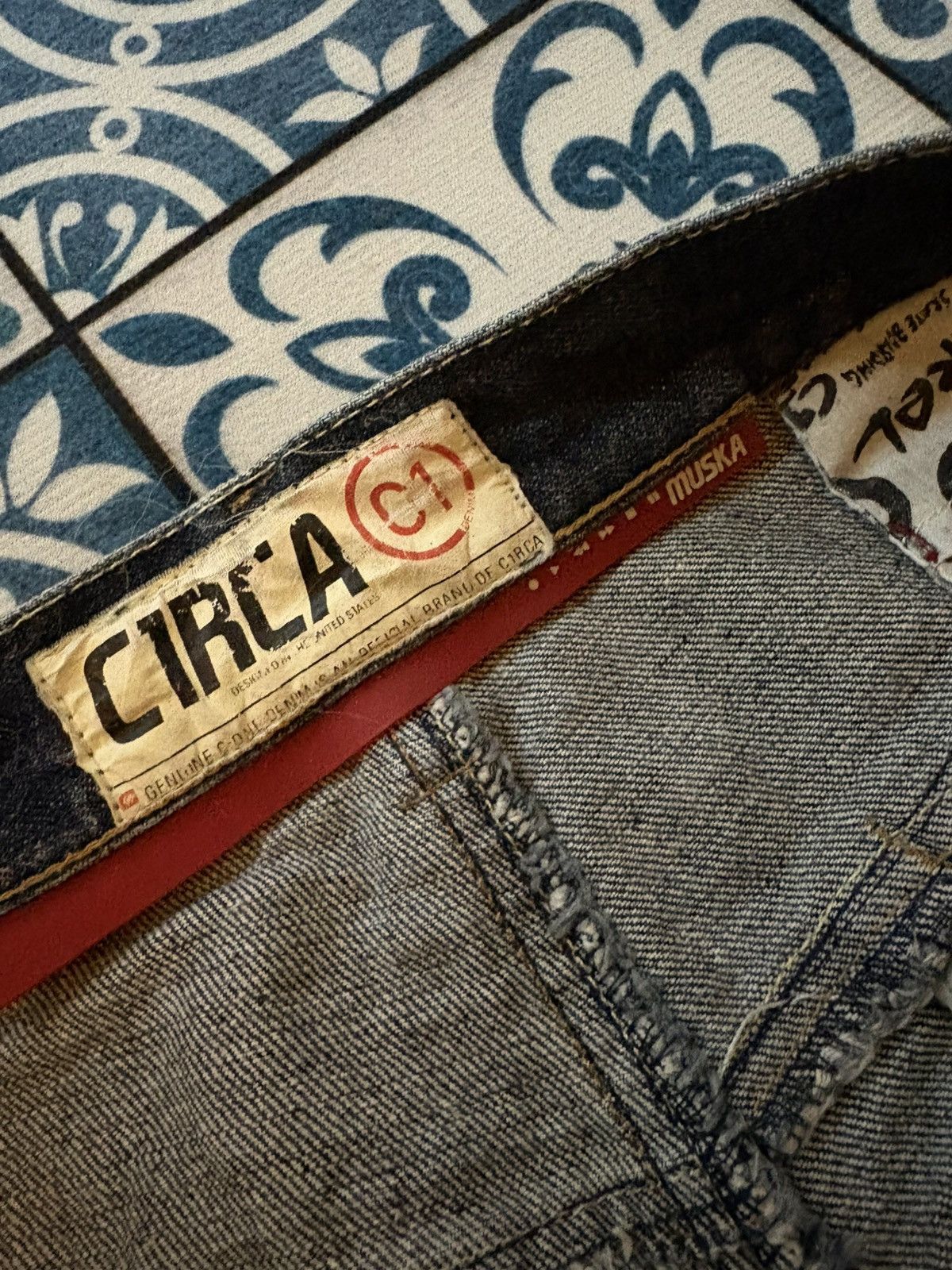 C1RCA × Shorty's Skateboards × Vintage Vintage Circa Muska C1 denim Size US 30 / EU 46 - 6 Thumbnail