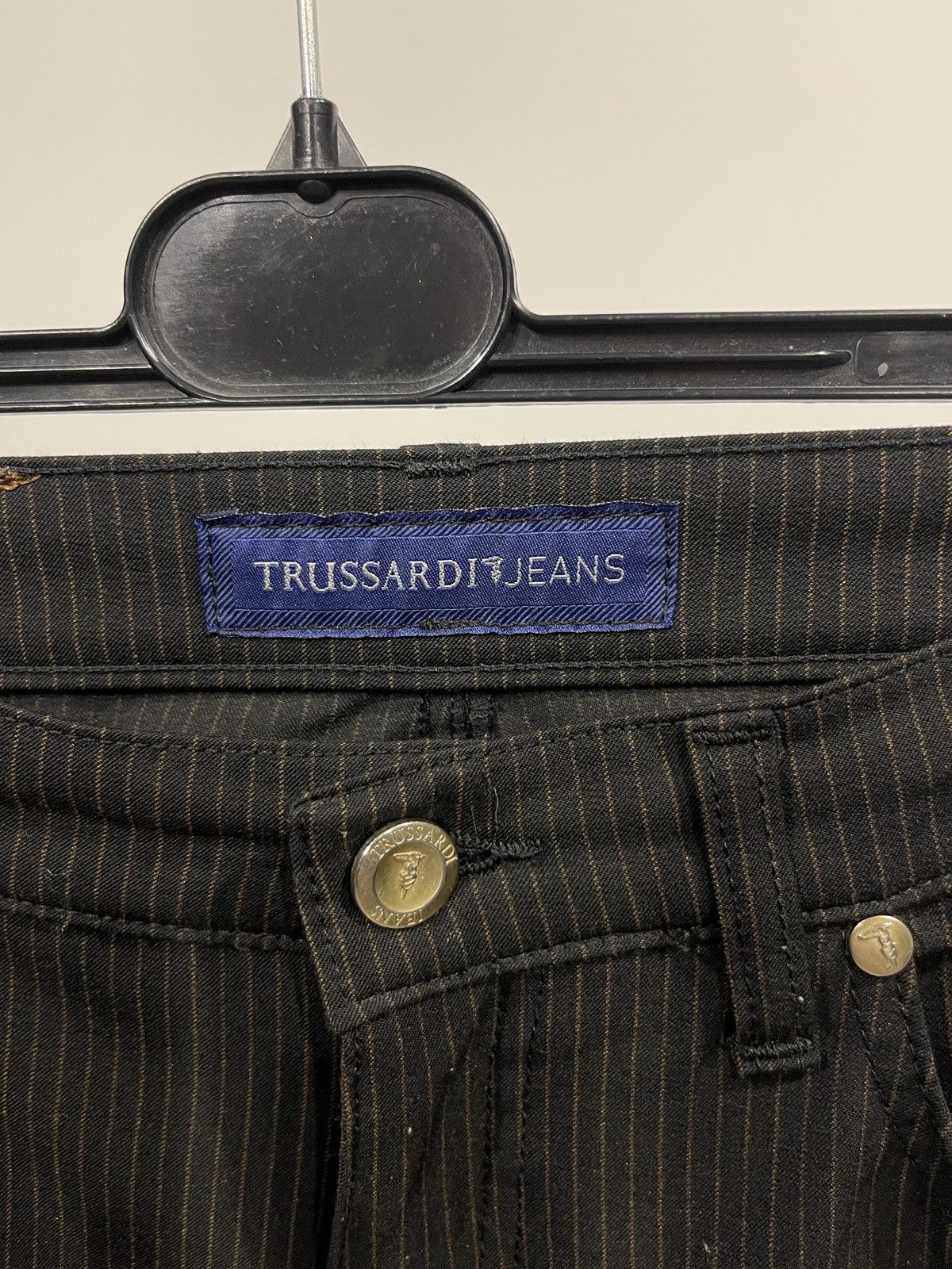 Trussardi Trussardi jeans pants black woman 28 Size 28" / US 6 / IT 42 - 3 Thumbnail