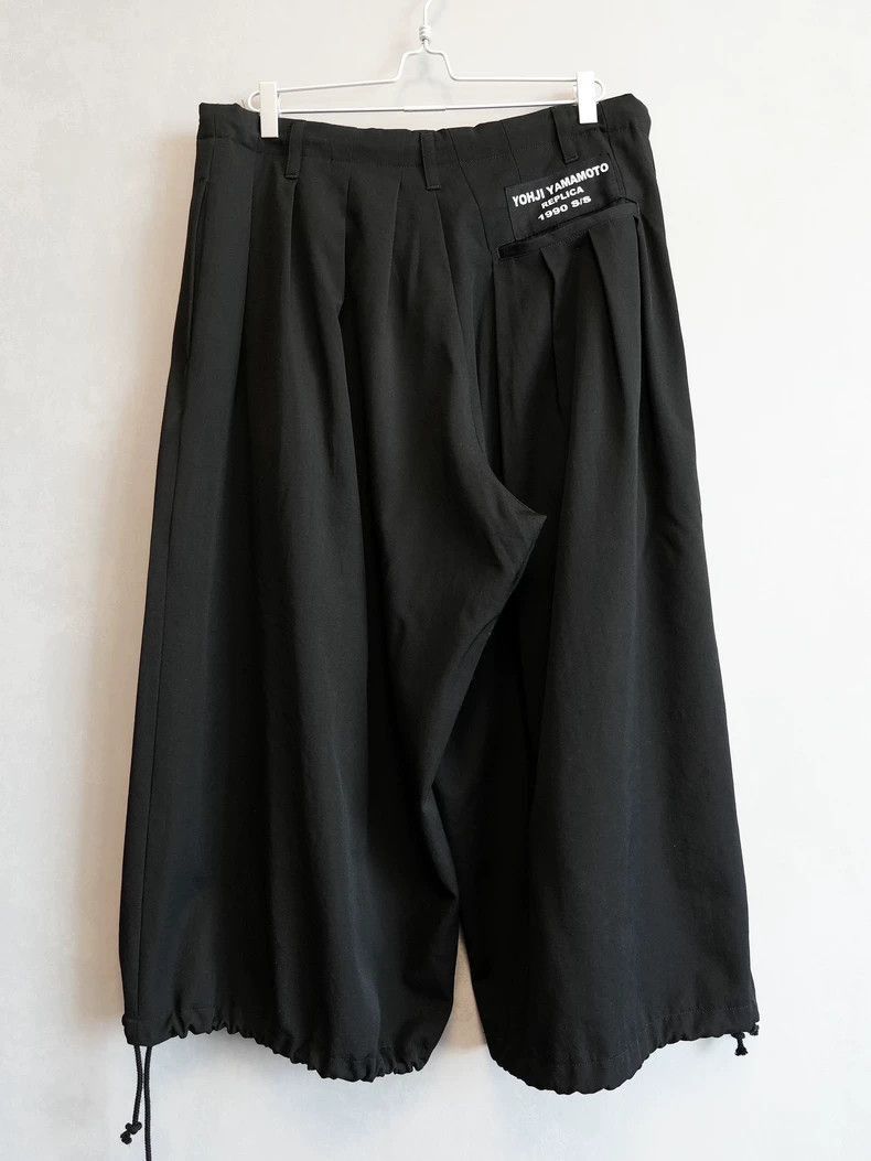 Yohji Yamamoto Yohji Yamamoto Yohji Yamamoto Balloon Pants with Drawstrin Size US 27 - 2 Thumbnail