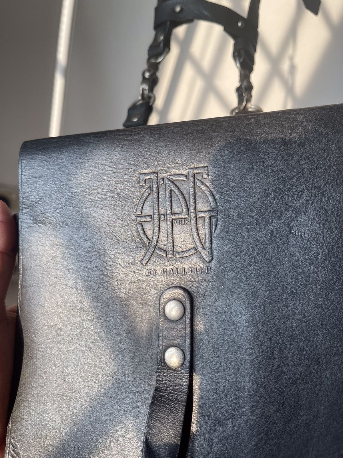 Jean Paul Gaultier 2000s Jean Paul Gaultier Bondage Sling Bag Size ONE SIZE - 15 Thumbnail