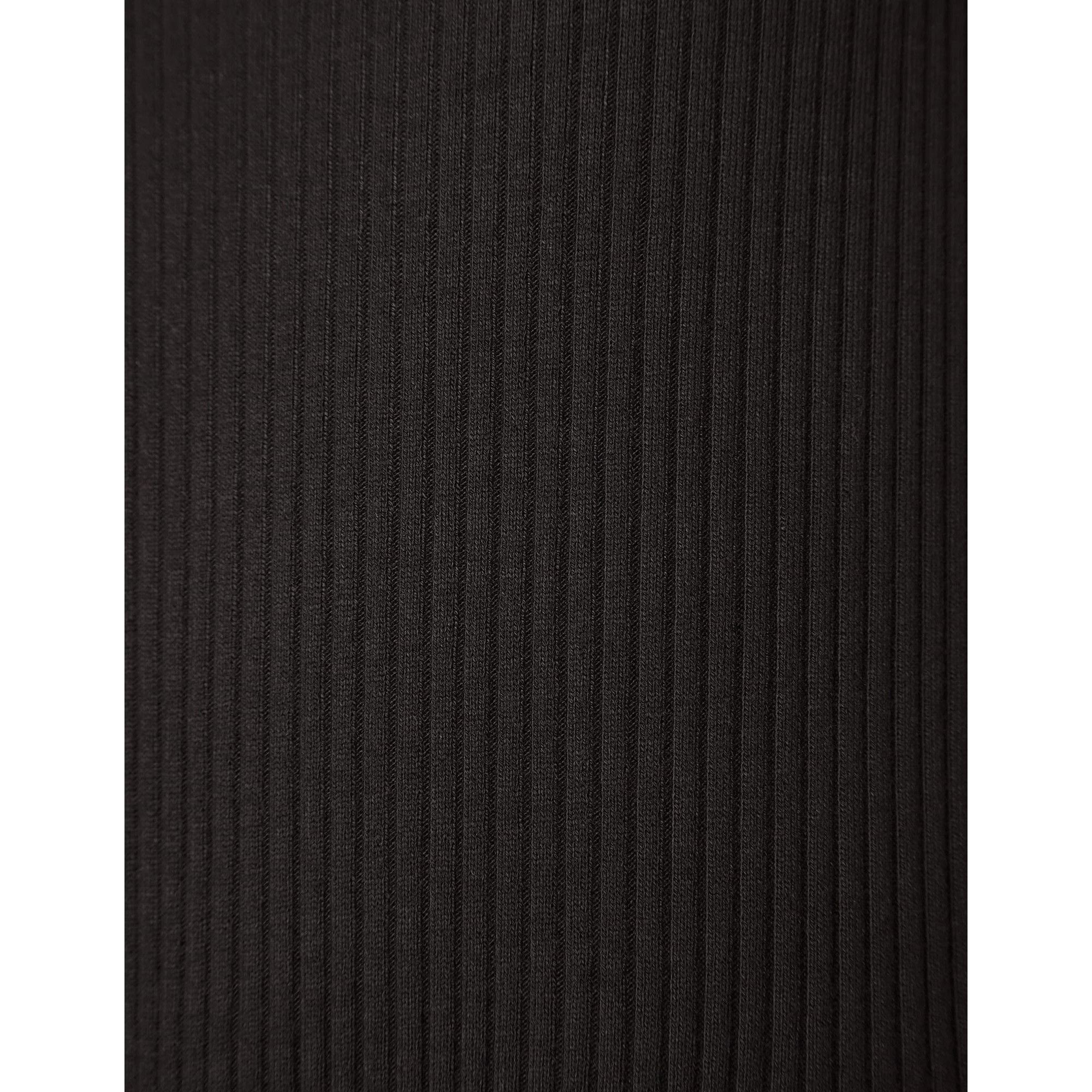 Beyond Yoga Beyond Yoga Black Ribbed Jetsetter Jumpsuit Sleeveless V-Nec Size 28" / US 6 / IT 42 - 8 Thumbnail