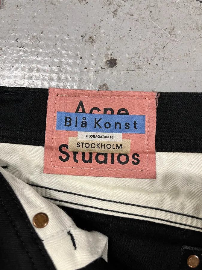 Acne Studios Acne Studios Bla Konst Black Jeans Size US 30 / EU 46 - 10 Thumbnail