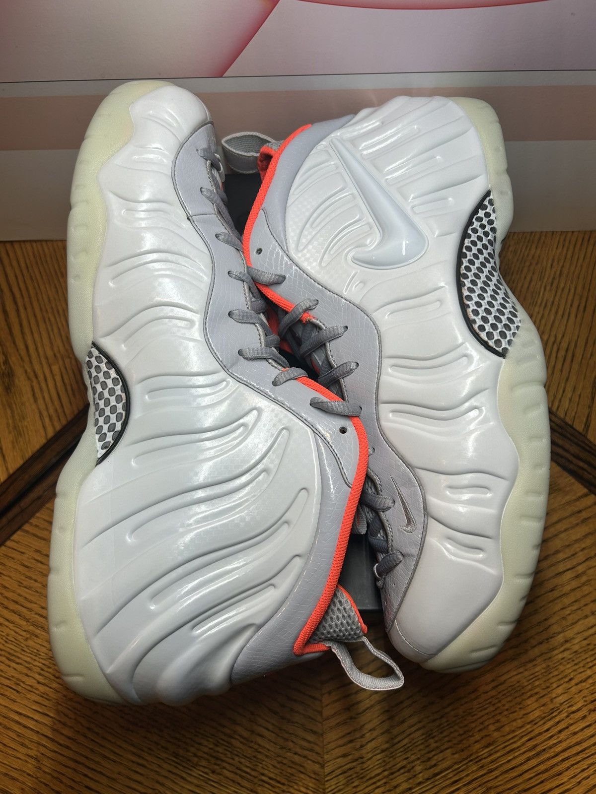 Nike Size 18 - Nike Air Foamposite Pro Premium Pure Platinum 2016 Size US 15 / EU 48 - 5 Thumbnail