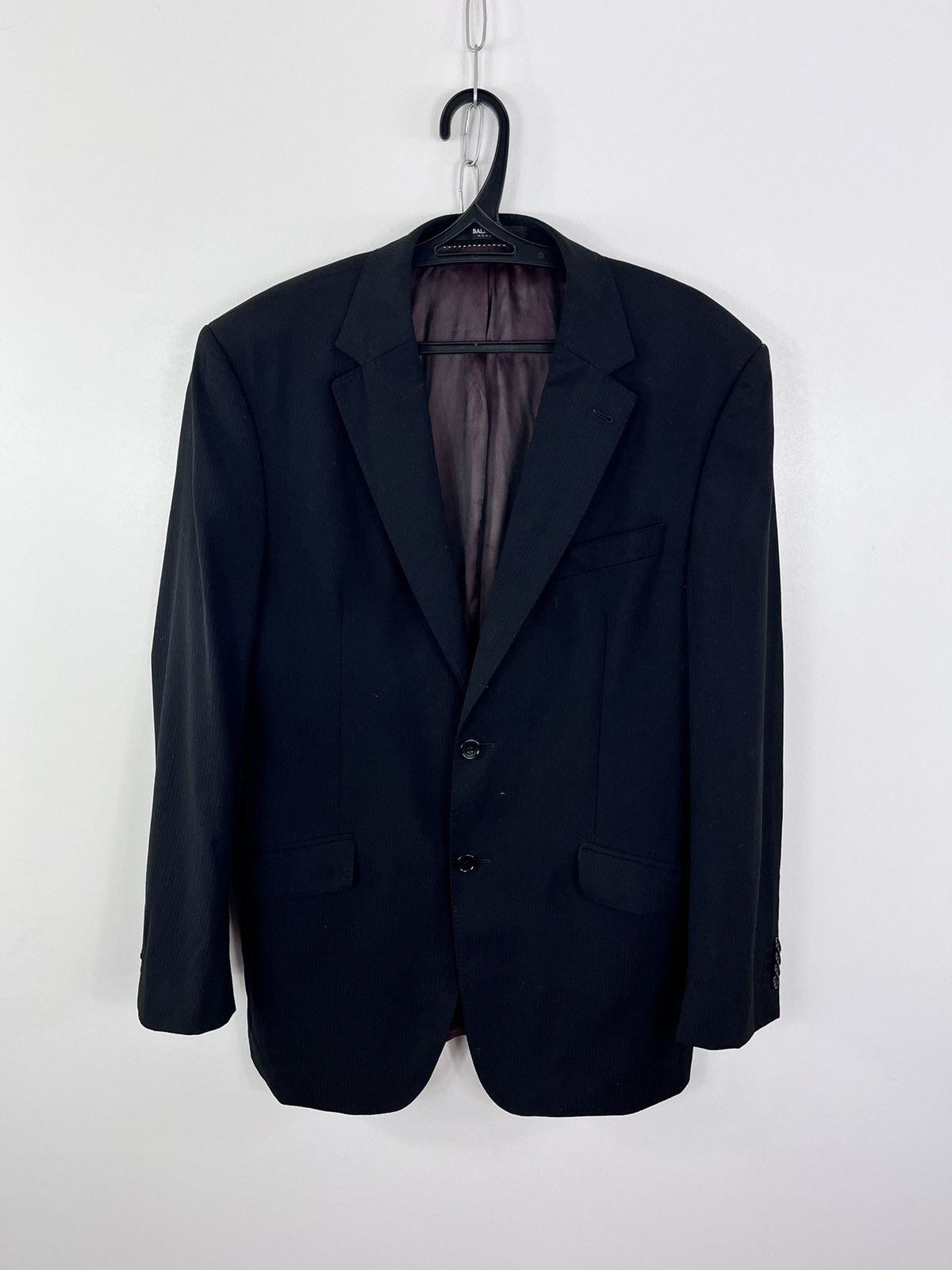 Balmain Balmain Homme Blazer Jacket Double-Breasted Black Size M Size 40R - 1 Thumbnail