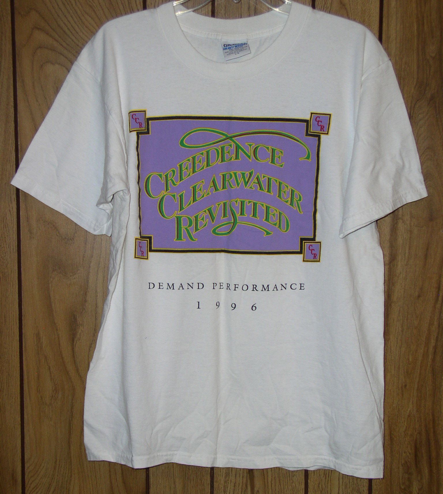 Vintage Creedence Clearwater Revisited Concert Shirt Vintage 1996 Size US L / EU 52-54 / 3 - 1 Thumbnail