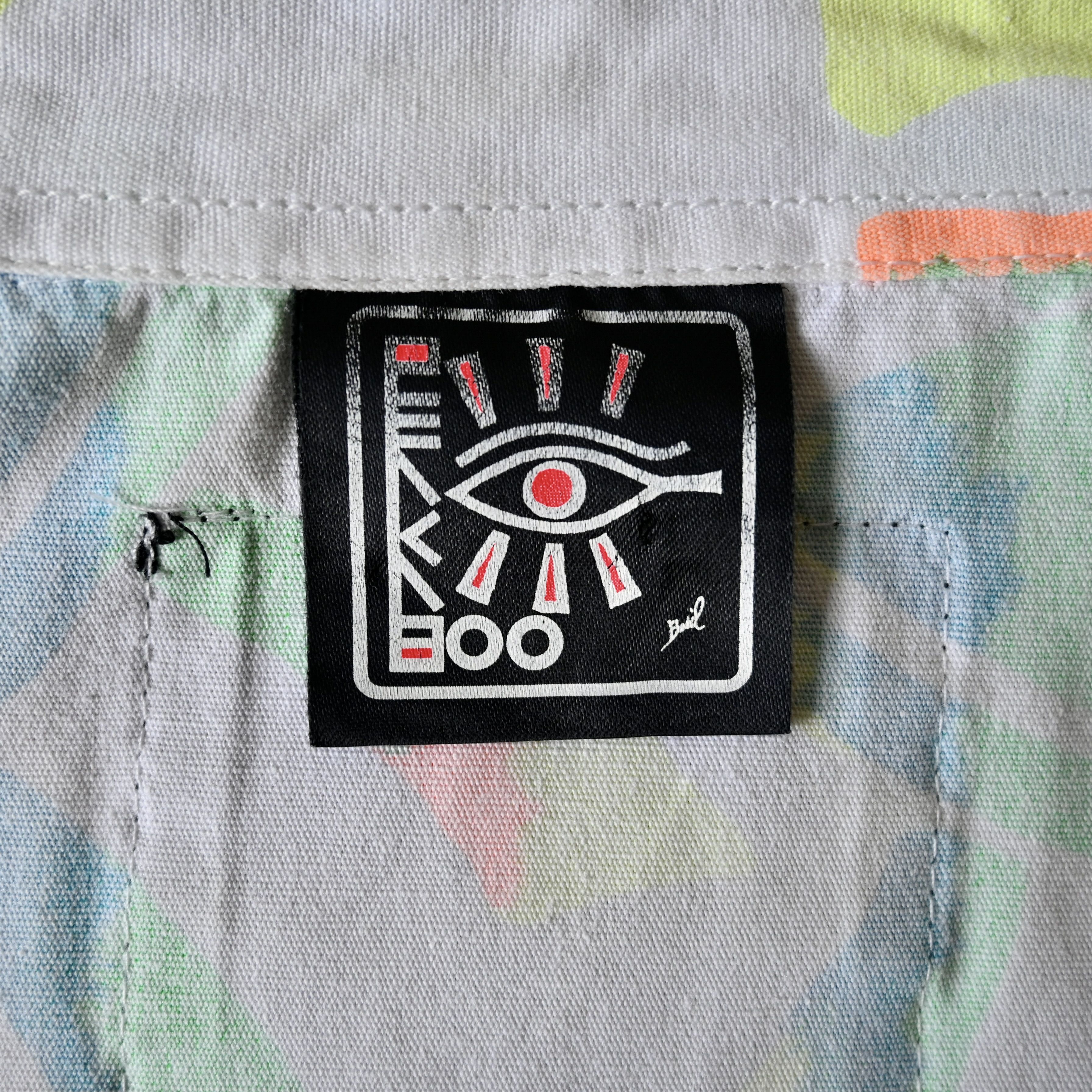 Japanese Brand VTG 1980-1990s PEAKABOO cotton Hawaiian shirt Size US L / EU 52-54 / 3 - 11 Thumbnail