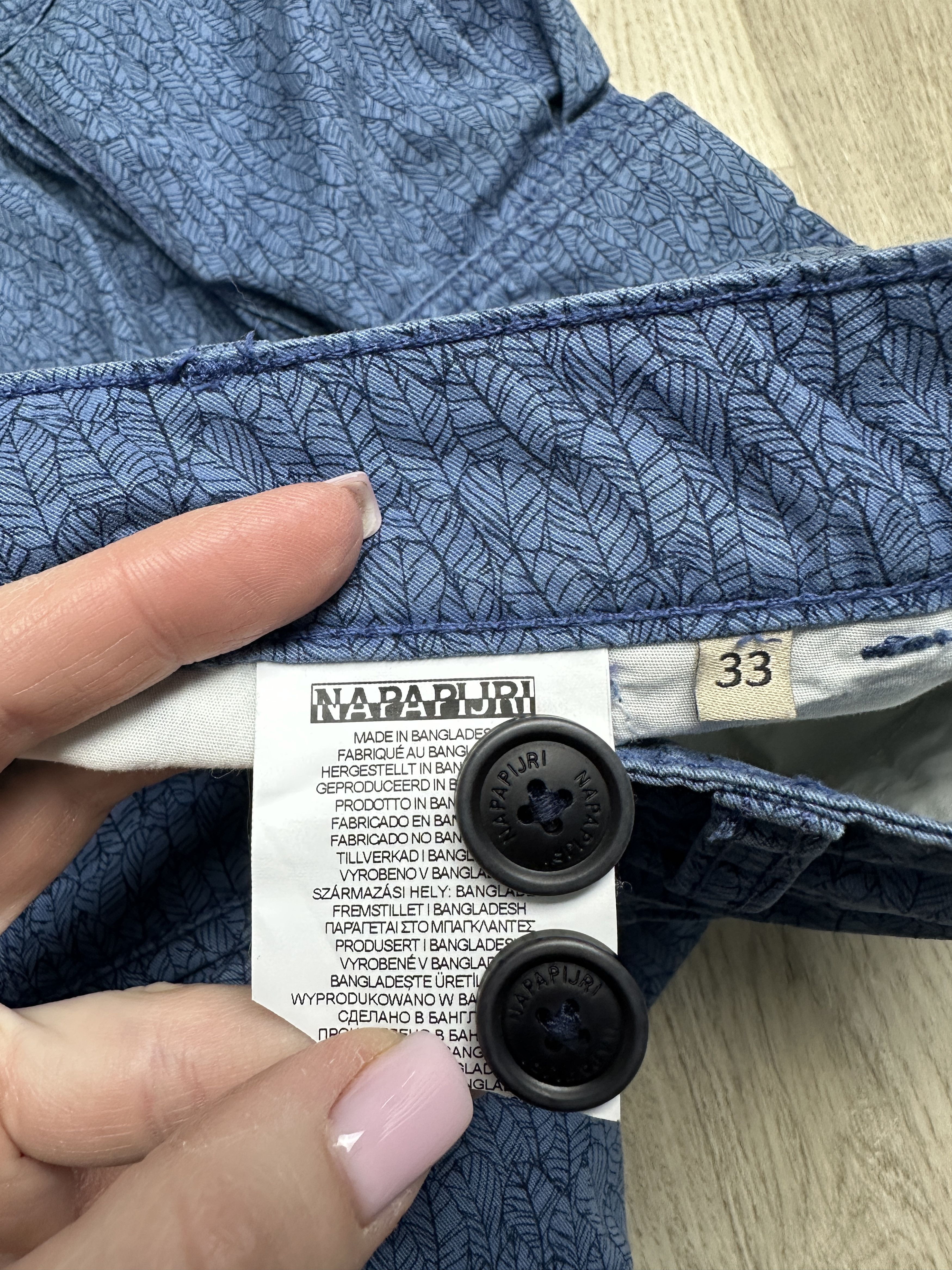 Napapijri Napapijri Mens Cargo Shorts Size US 33 - 6 Thumbnail