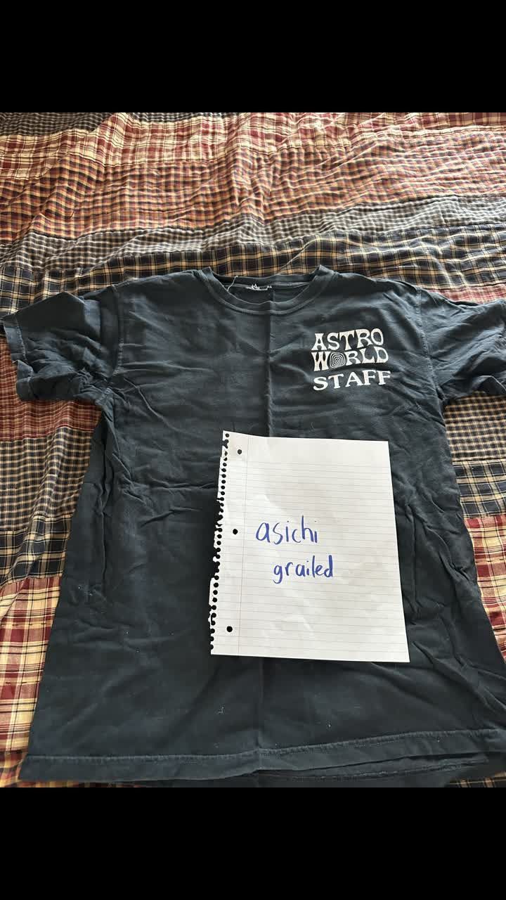 Travis Scott Astroworld Staff Tee Size US M / EU 48-50 / 2 - 1 Thumbnail