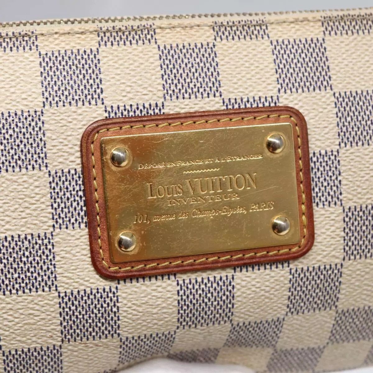Louis Vuitton LOUIS VUITTON Damier Azur Eva Shoulder Bag 2way Size ONE SIZE - 5 Thumbnail