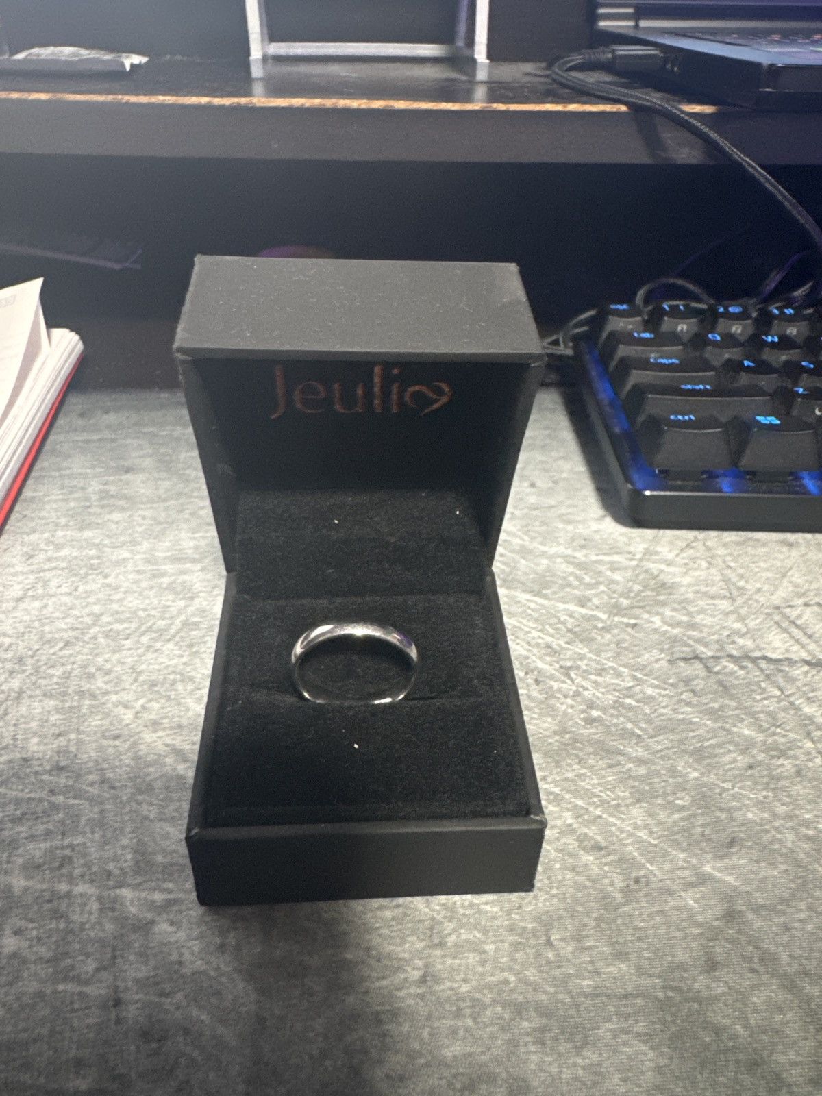 Jewelry × Vintage Stainless steel silver ring Size ONE SIZE - 3 Thumbnail