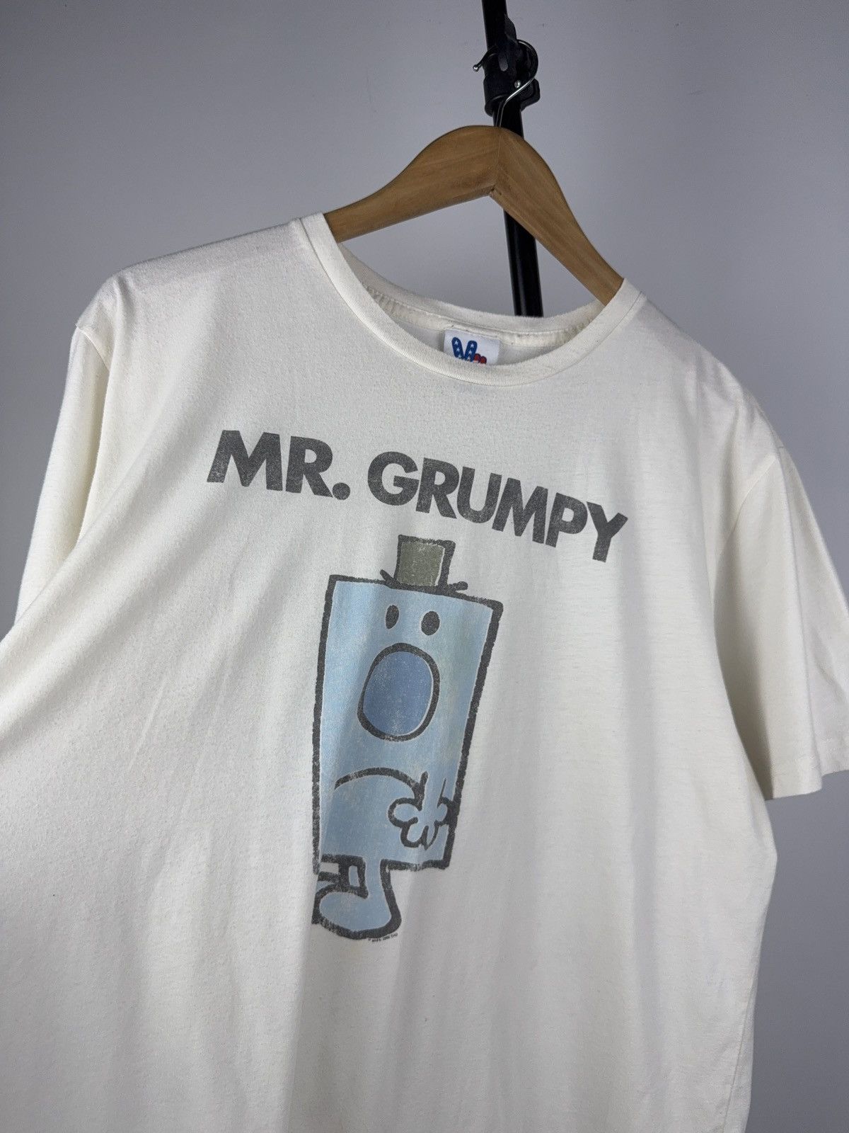 Cartoon Network Vintage 2008 Mr. Grumpy Cartoon Retro Logo Art Tee Shirt Size US L / EU 52-54 / 3 - 3 Thumbnail