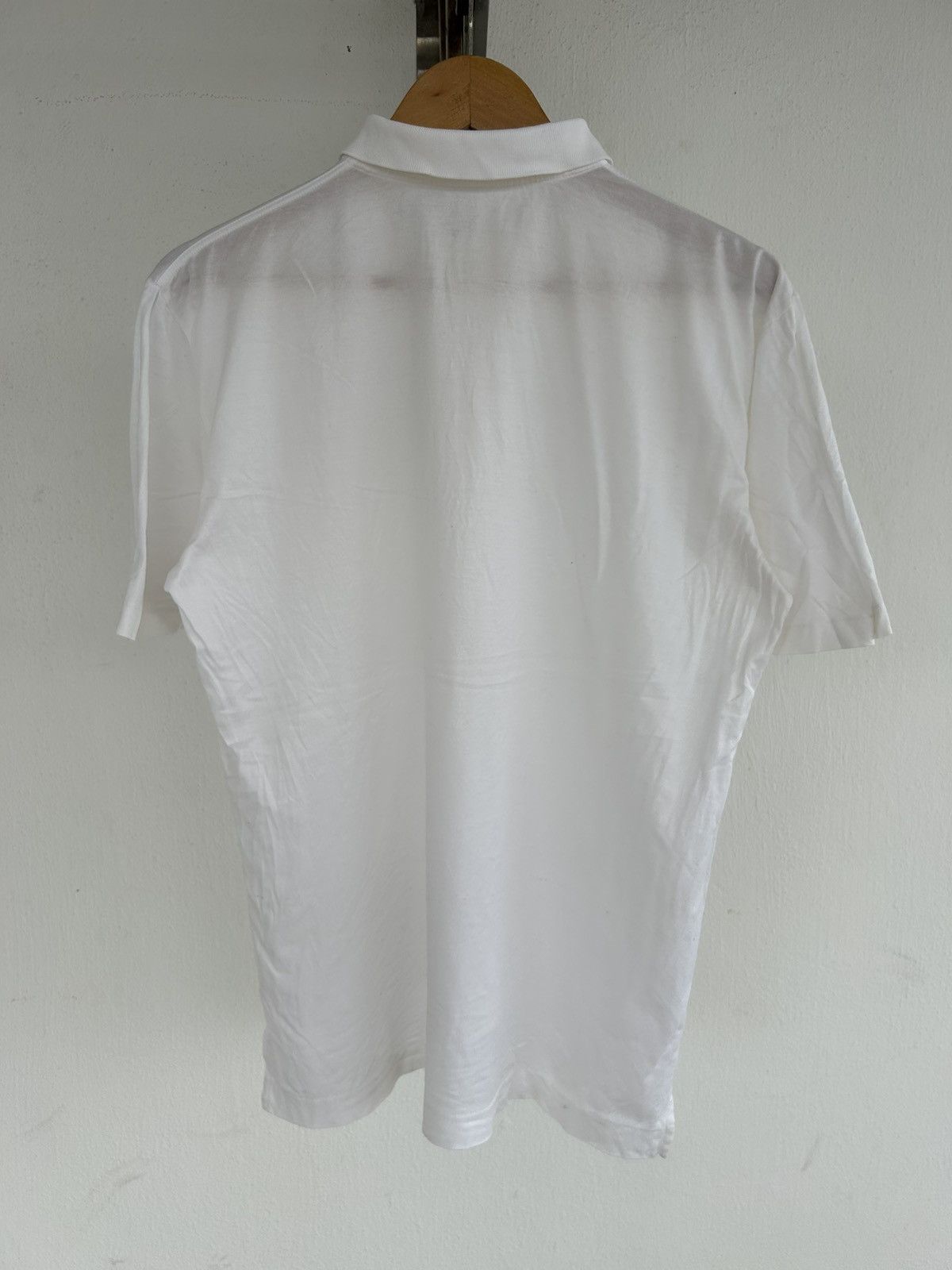 Burberry Burberrys regd Vintage Polo White Size US M / EU 48-50 / 2 - 2 Thumbnail