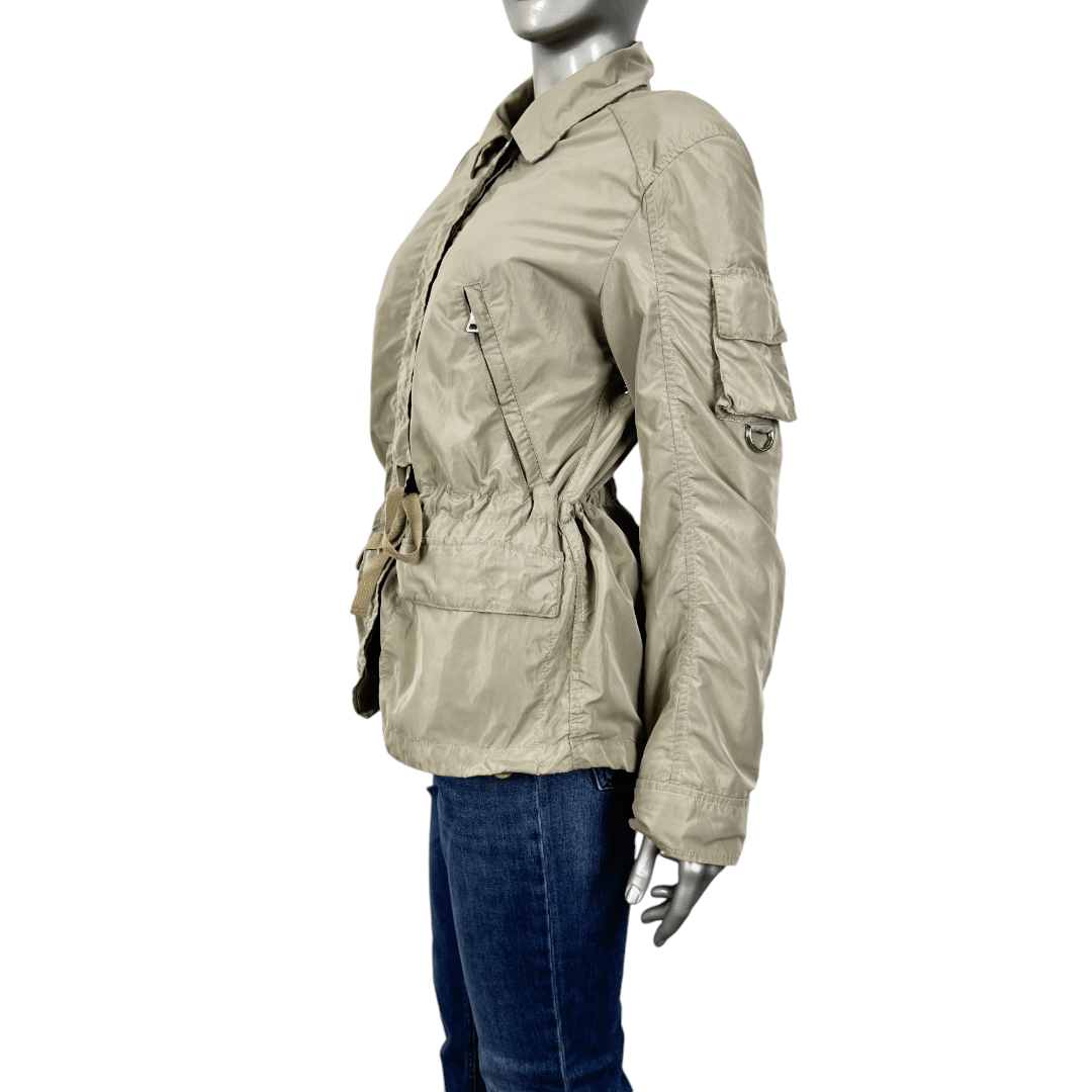 Prada Lightweight Nylon Women's Jacket Size L / US 10 / IT 46 - 7 Thumbnail