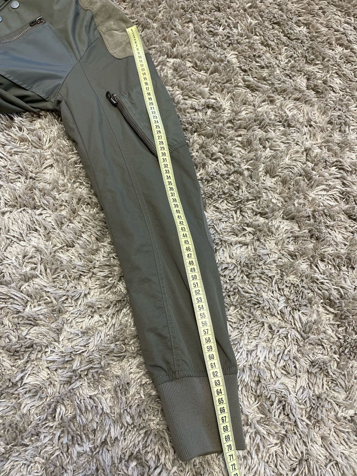 Diesel Diesel Military Nylon Bomber Jacket Green Multi-Pocket — M Size US M / EU 48-50 / 2 - 18 Thumbnail