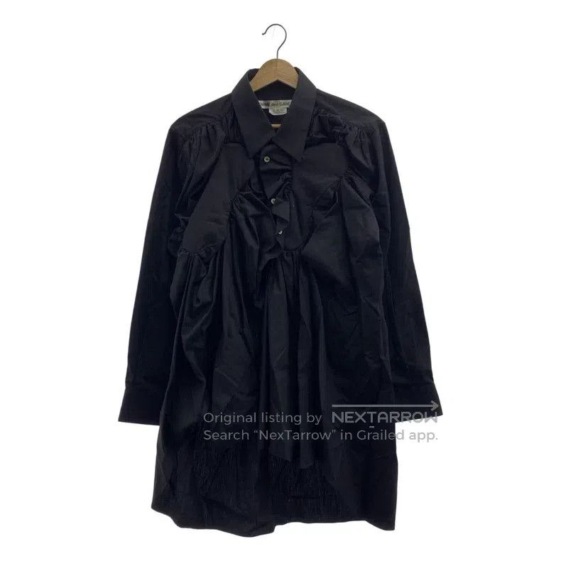 Comme des Garcons Comme Des Garcons Cotton Pleated Asymmetric Shirt Size M / US 6-8 / IT 42-44 - 1 Thumbnail
