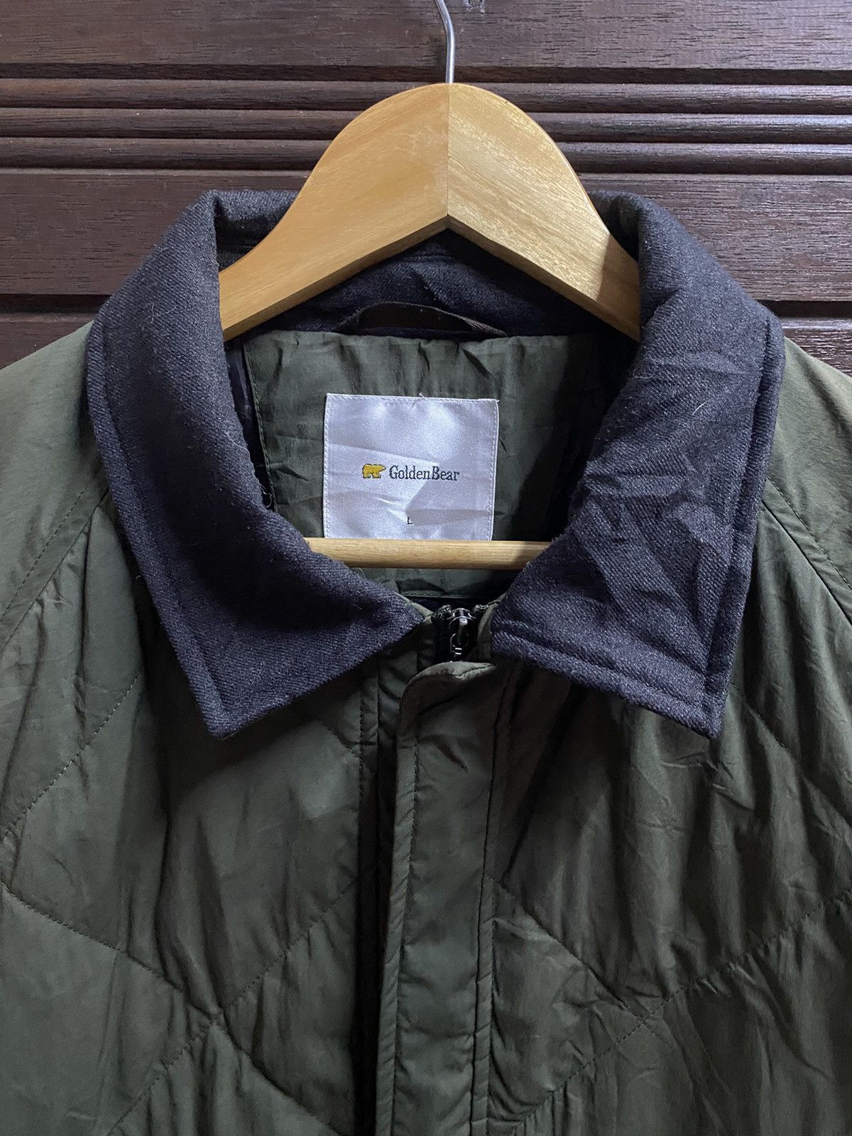 Golden Bear × Japanese Brand Vintage Golden Bear Zipper Jackets Size US L / EU 52-54 / 3 - 8 Thumbnail