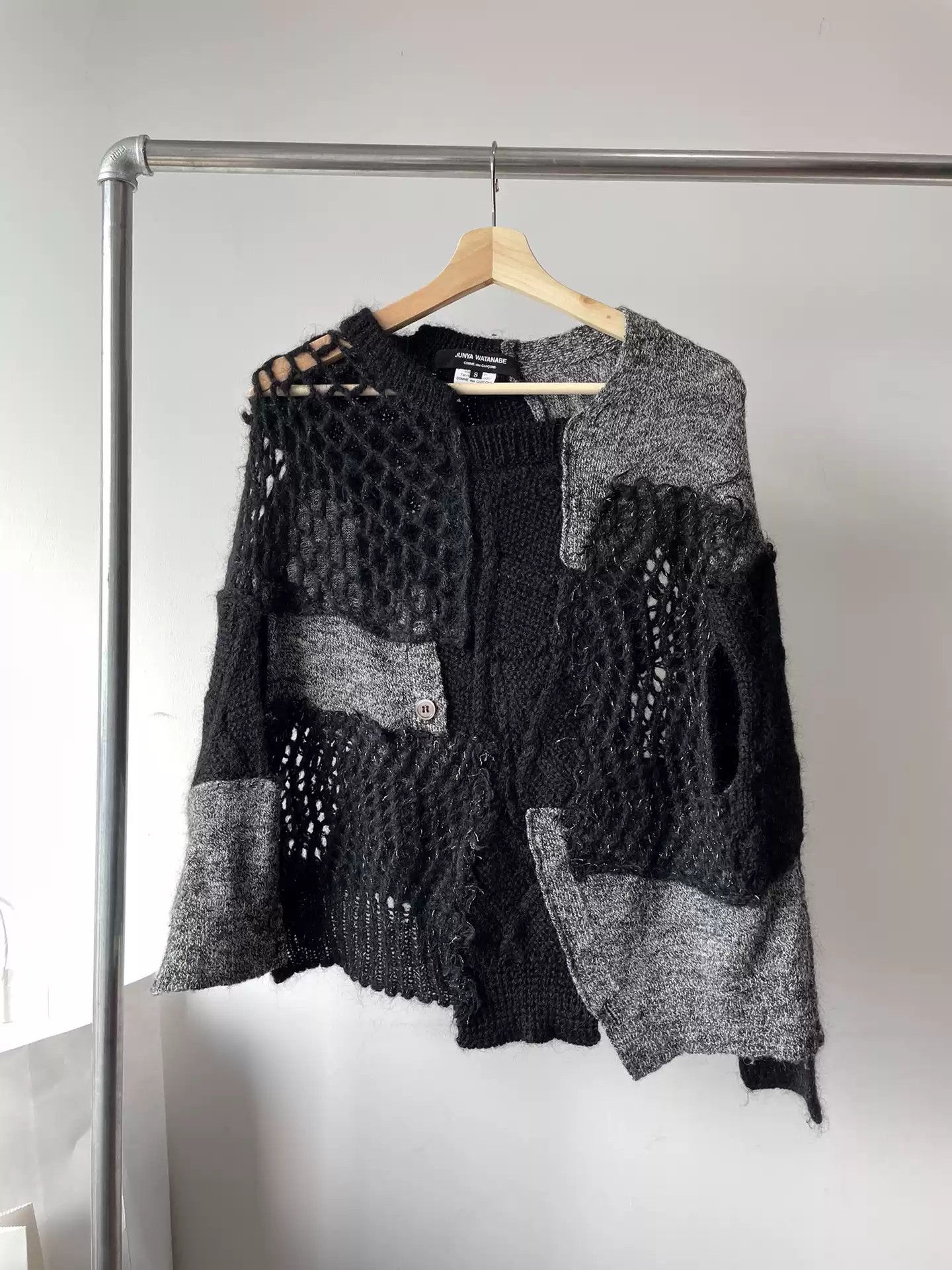 Junya Watanabe Patchwork Sweater | Grailed